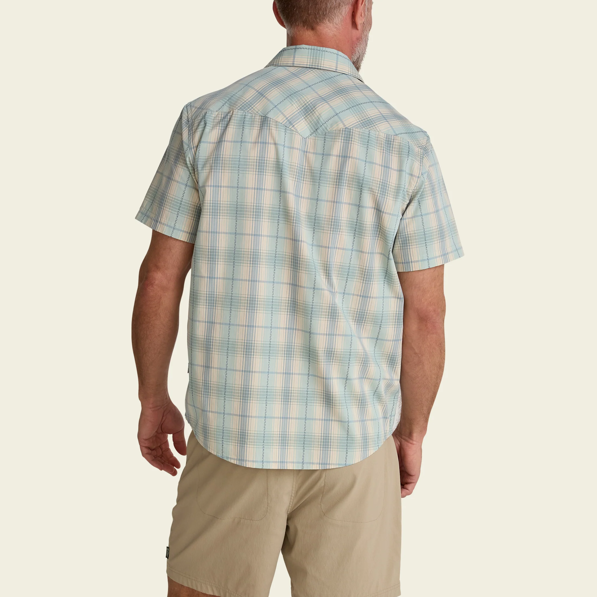 H Bar B Snapshirt - Prairie Plaid : Seafoam - Image 6