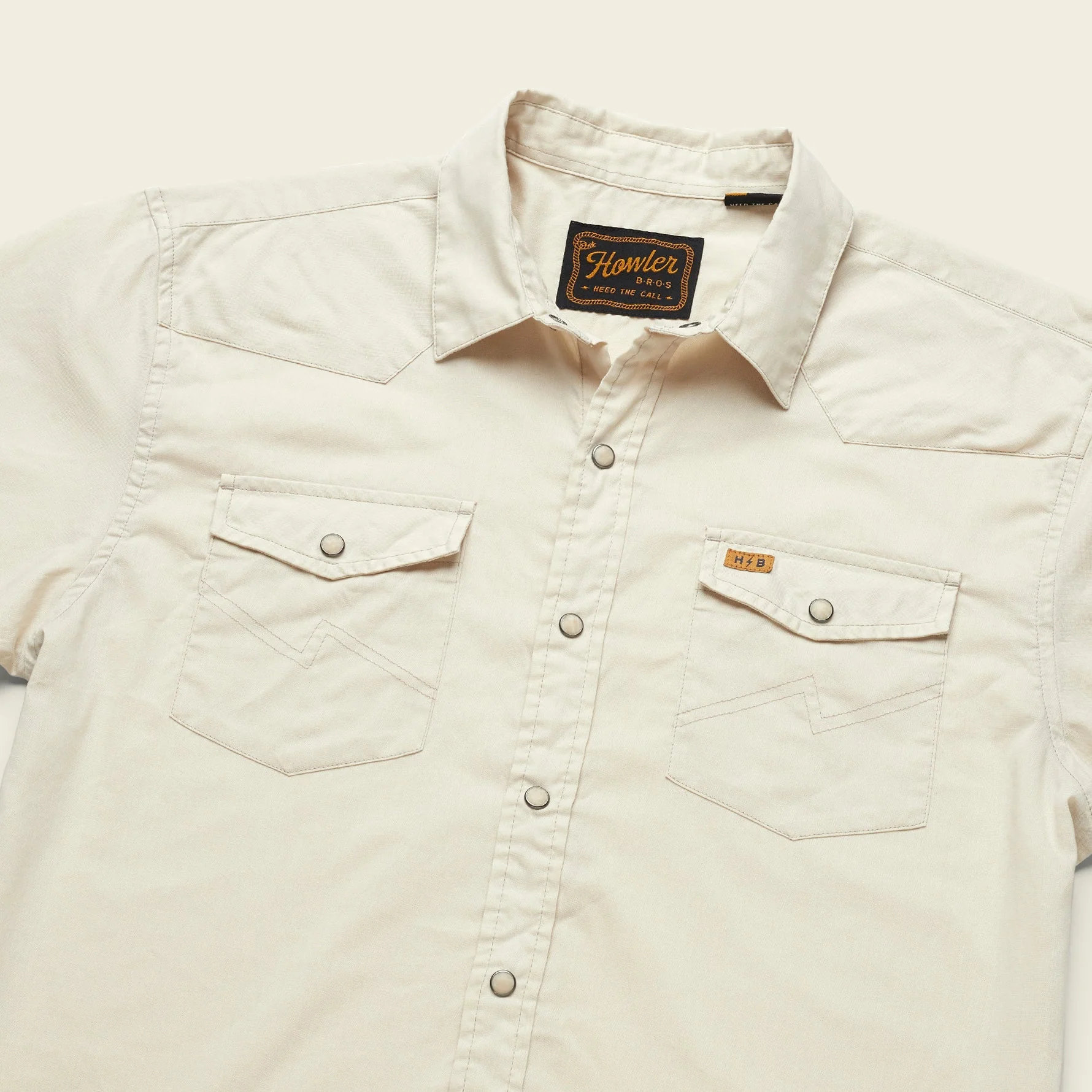 H Bar B Snapshirt - Riverbed Oxford - Image 3