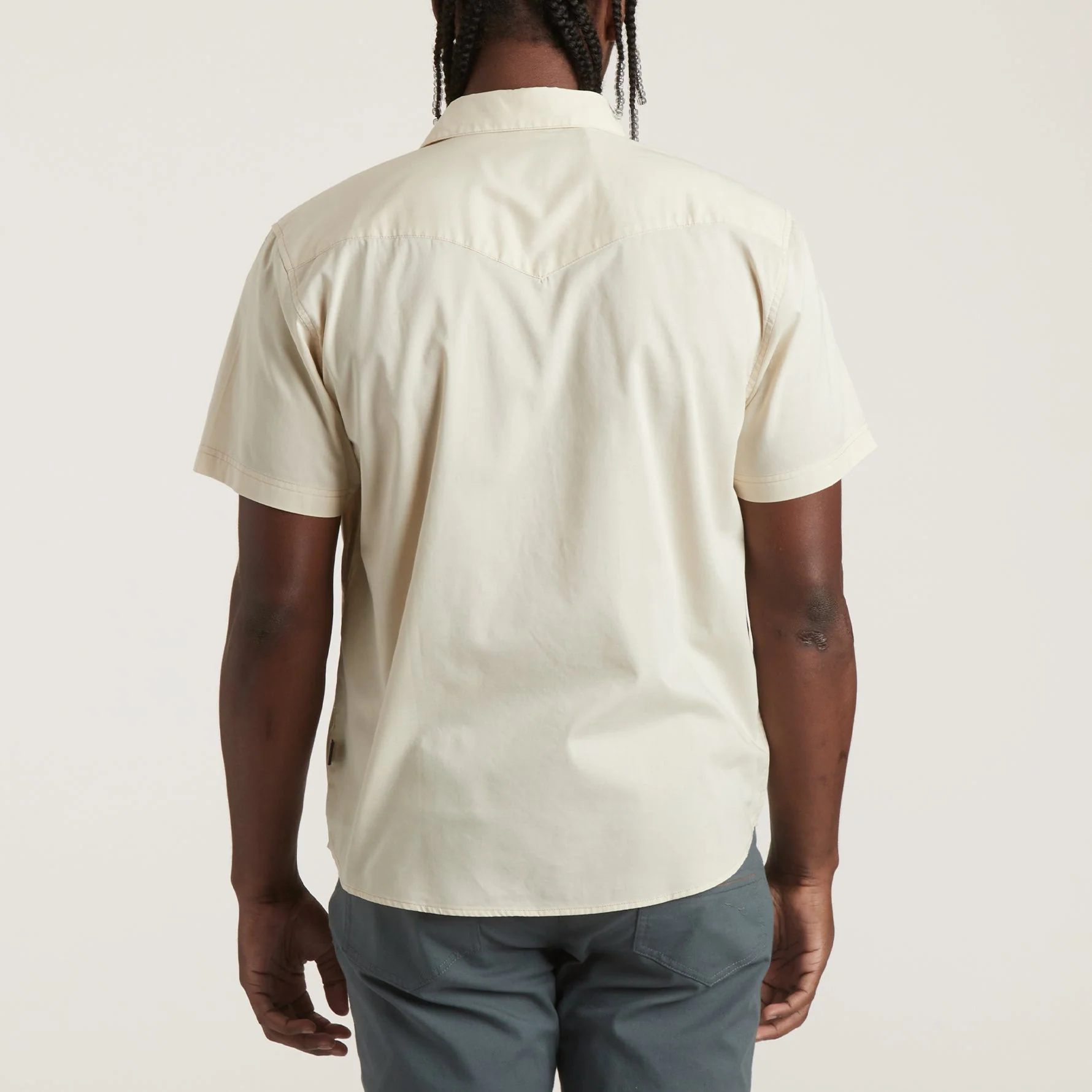 H Bar B Snapshirt - Riverbed Oxford - Image 5