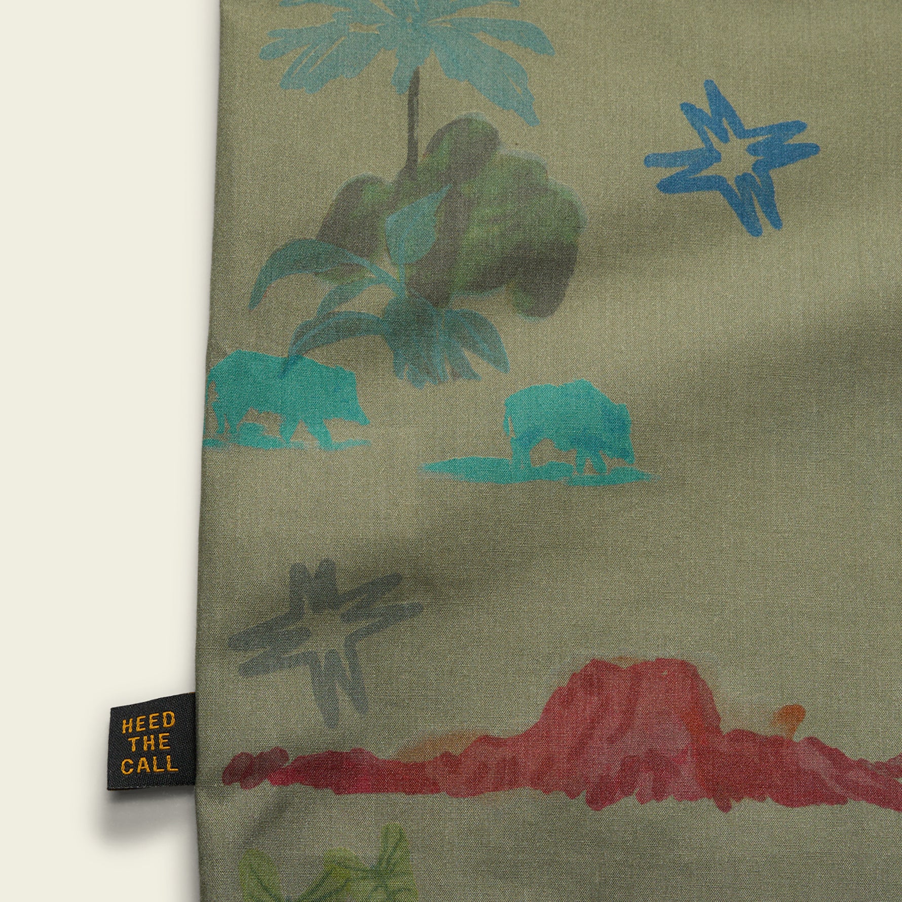 H Bar B Snapshirt - Vision Quest : Olive - Image 6