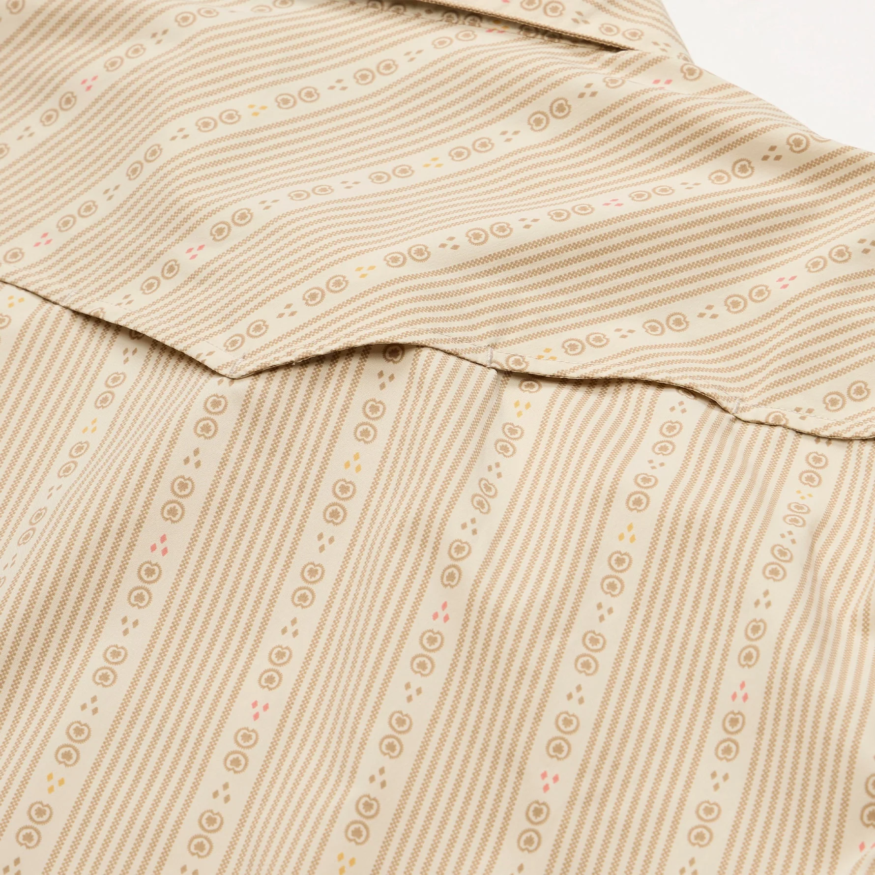 H Bar B Tech Longsleeve - Mosquero Stripe : Brown Rice - Image 7