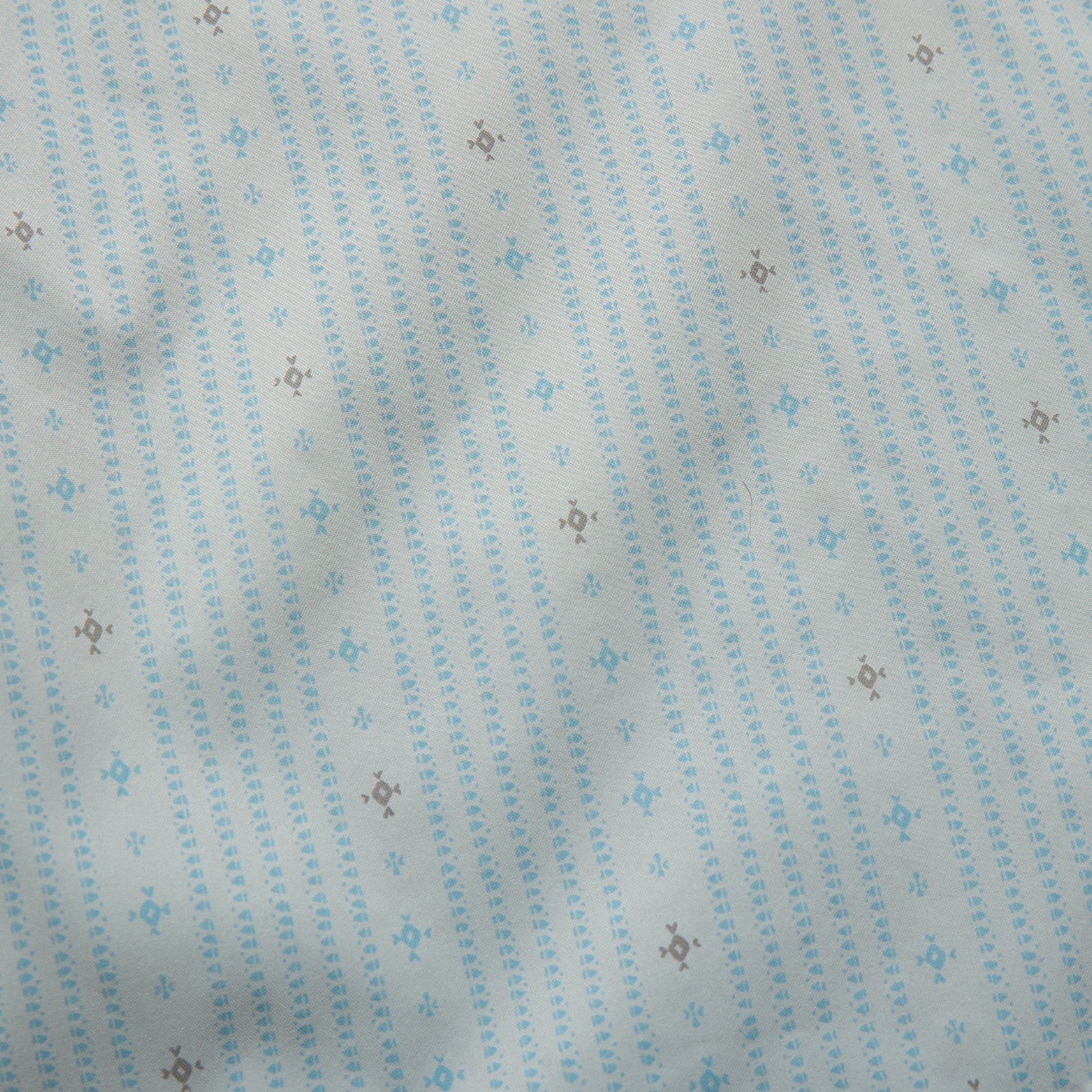 H Bar B Tech Longsleeve - Supernova Stripe : Ash Blue - Image 8