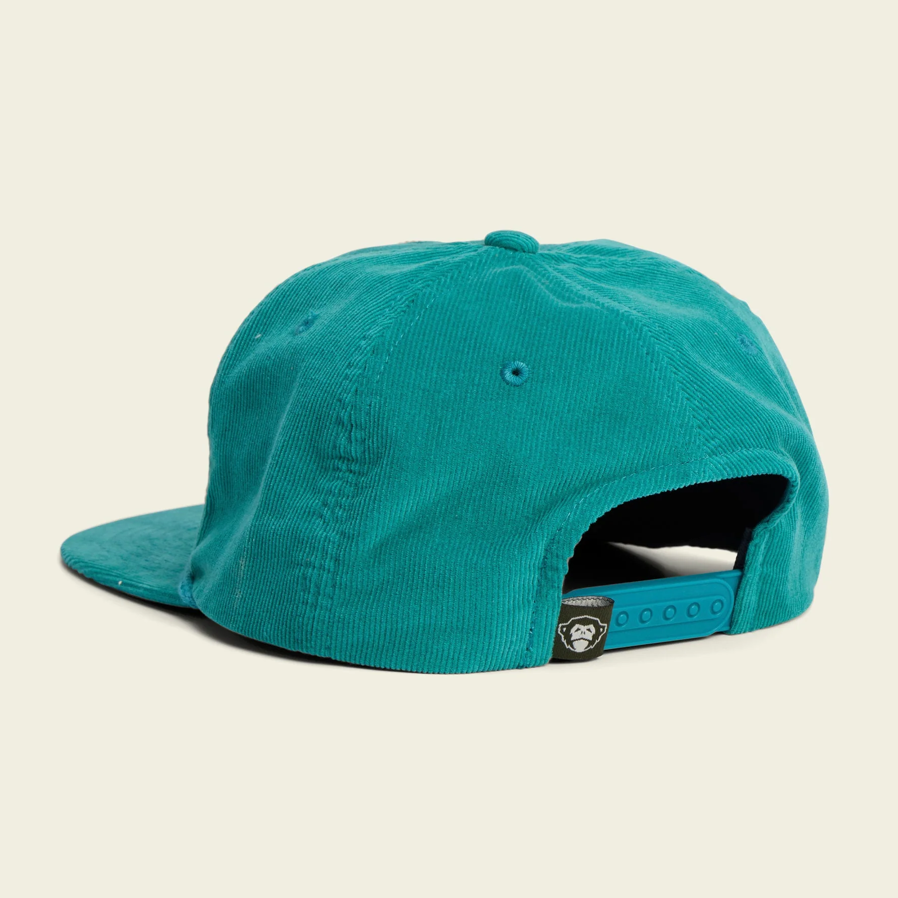 H Bolt Motif Snapback - Teal Corduroy - Image 3