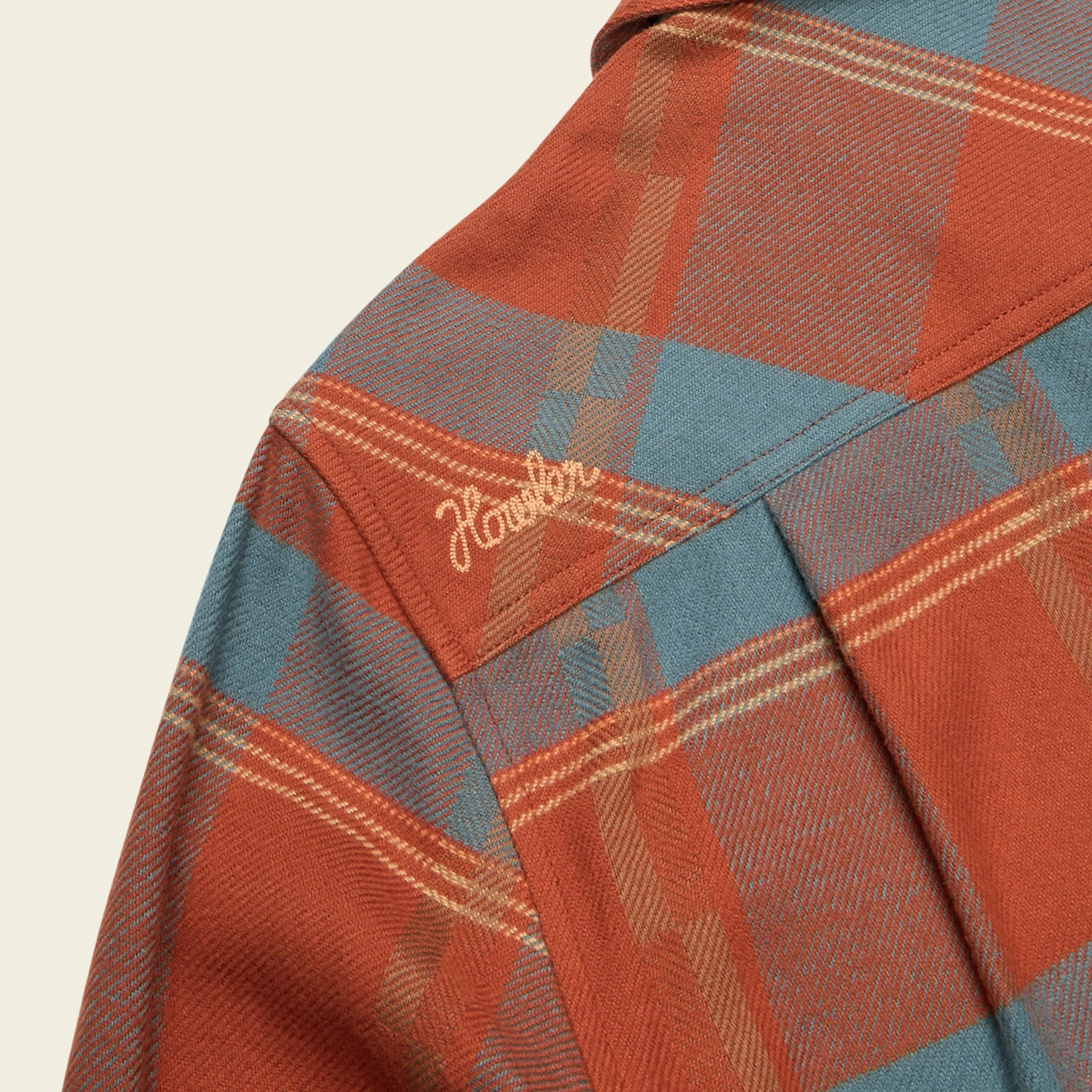Harker's Flannel - Backdrop Plaid : Terracotta - Image 7