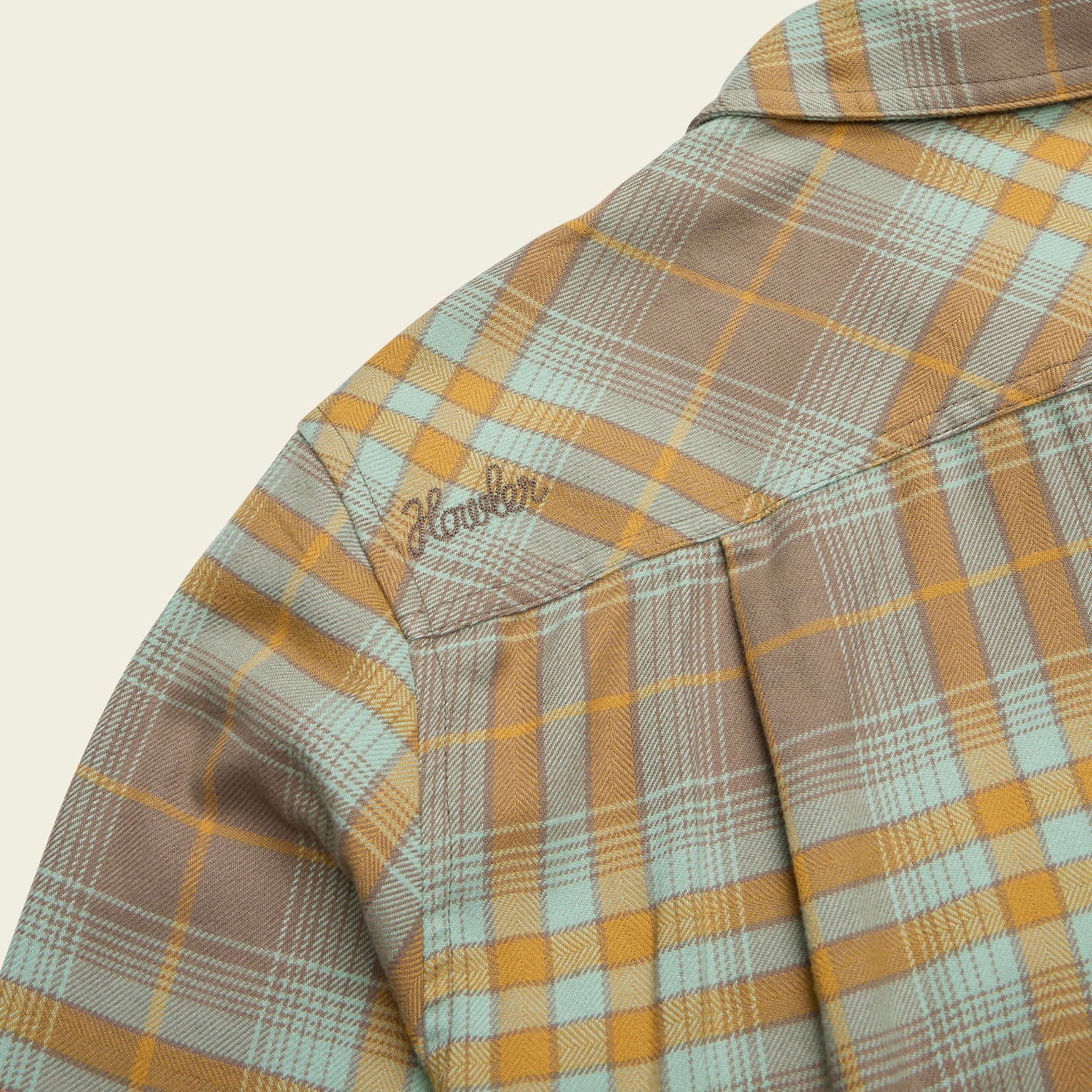Harker's Flannel - Kempton Plaid : Taupe - Image 7