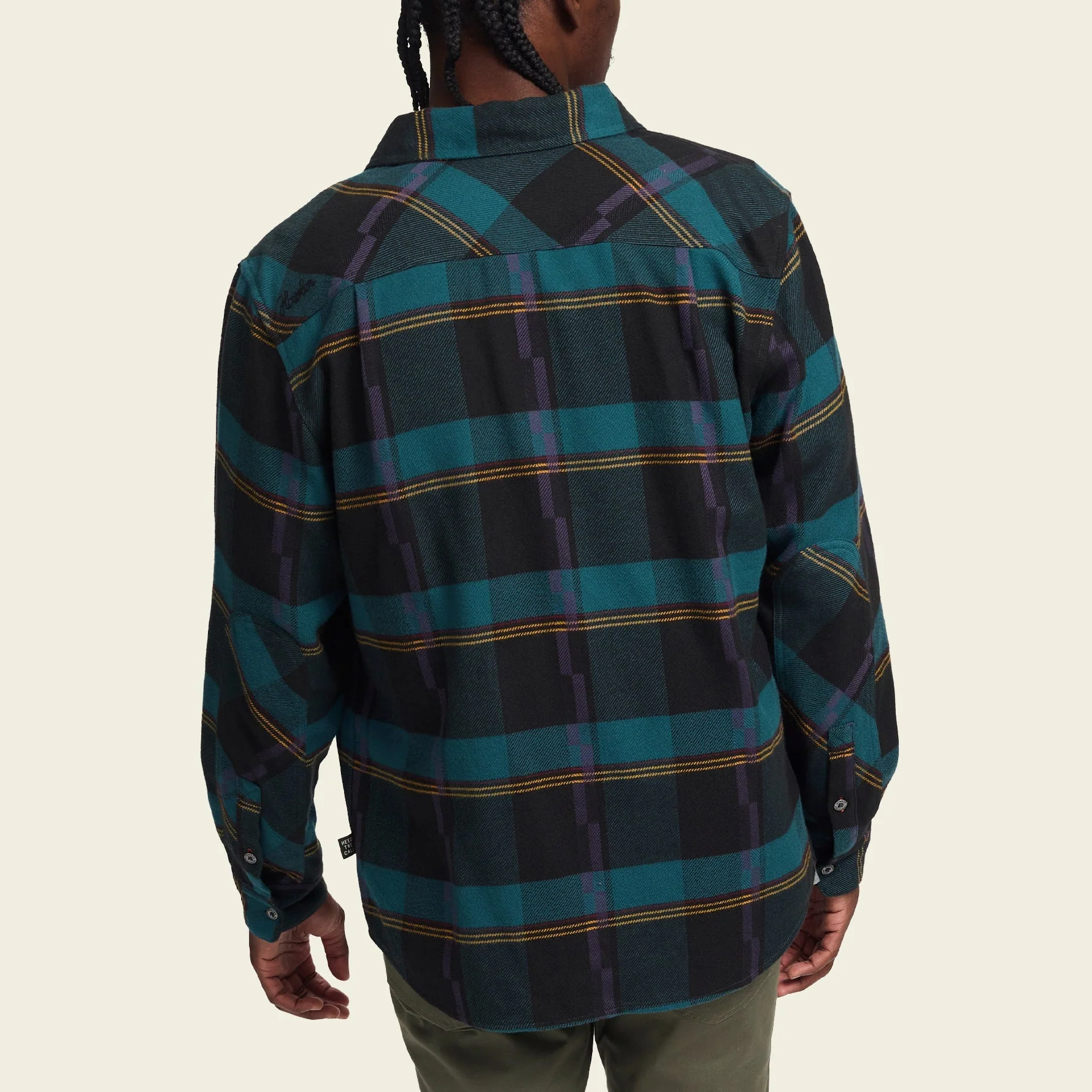 Harker's Flannel - Backdrop Plaid : Phantom Blue - Image 5