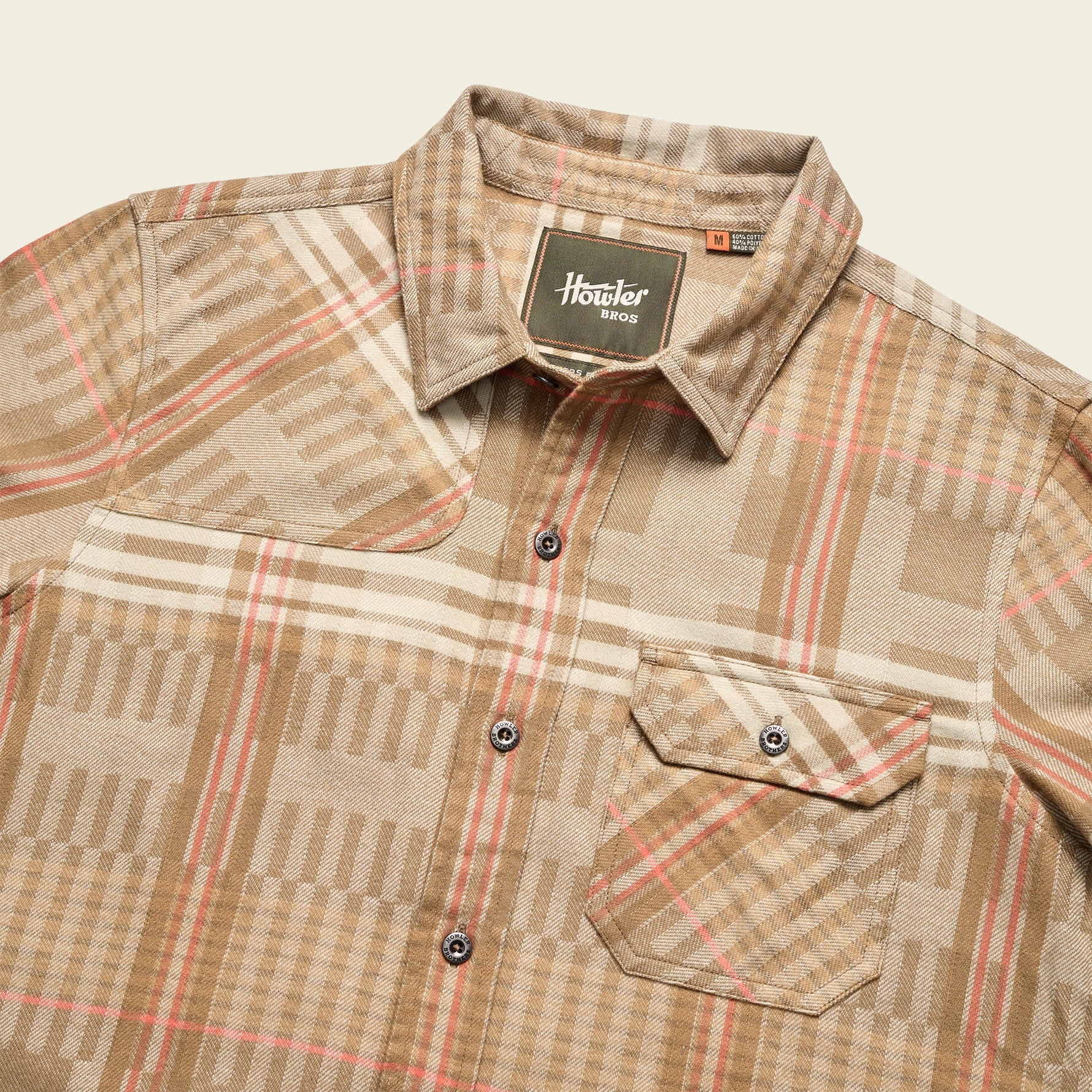 Harker's Flannel - Conor Plaid : Natural - Image 3