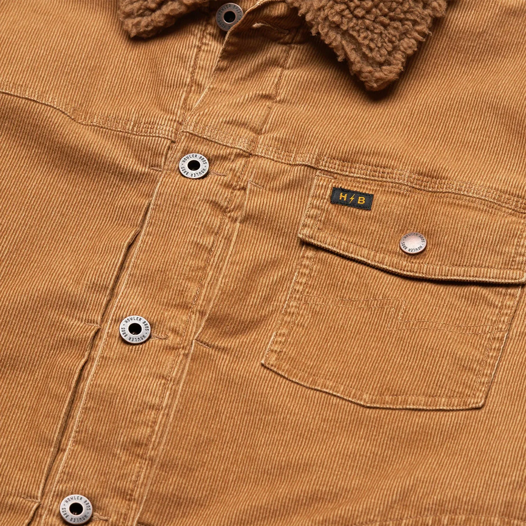 Fuzzy Depot Jacket - Duck Brown - Image 6