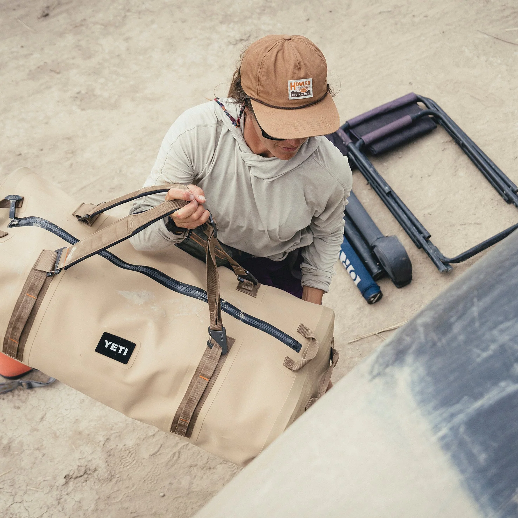 HB Manufacturing Co. Snapback - Brown Oxford - Image 4