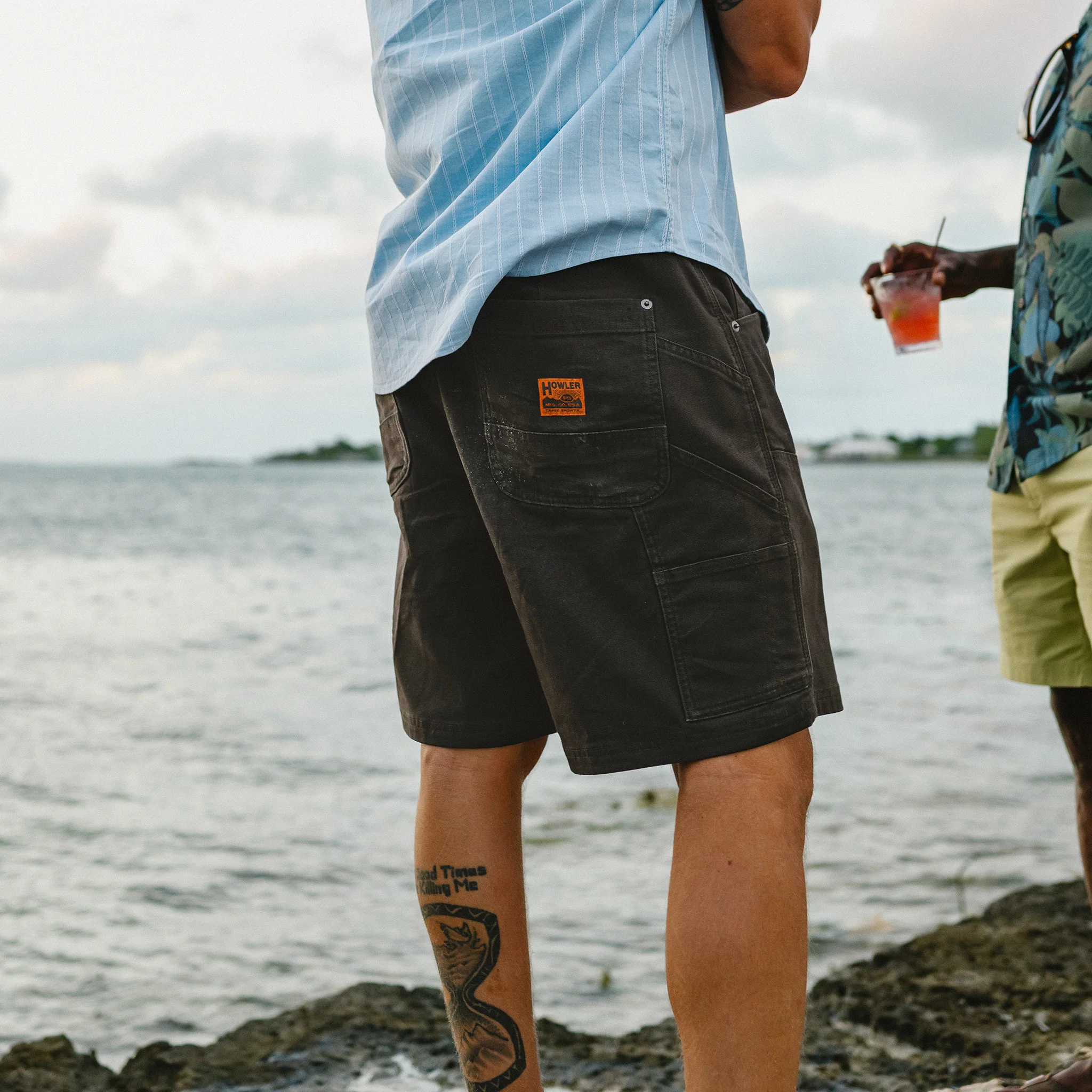 HB Trade Shorts - Bark - Image 2