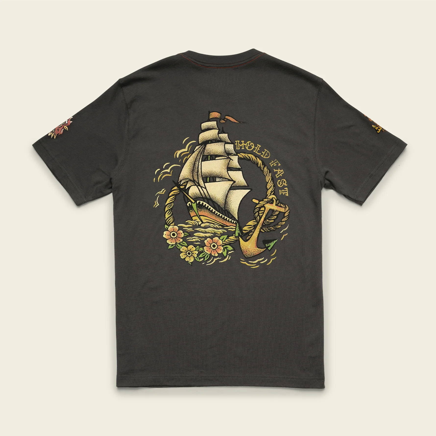 HFTTMM Cotton Pocket T-Shirt - Antique Black - Image 6