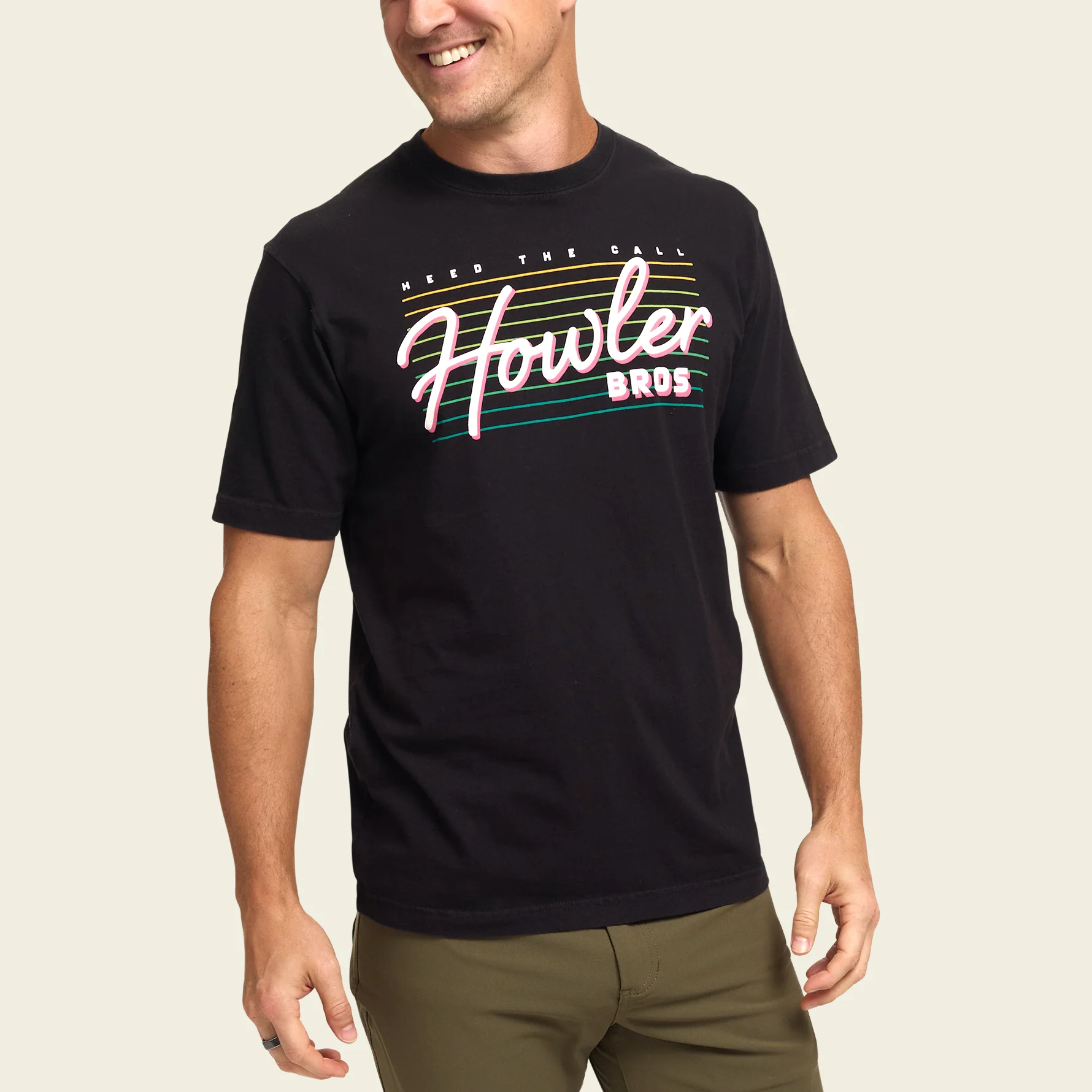 Howler Beach Club Cotton T-Shirt - Image 3