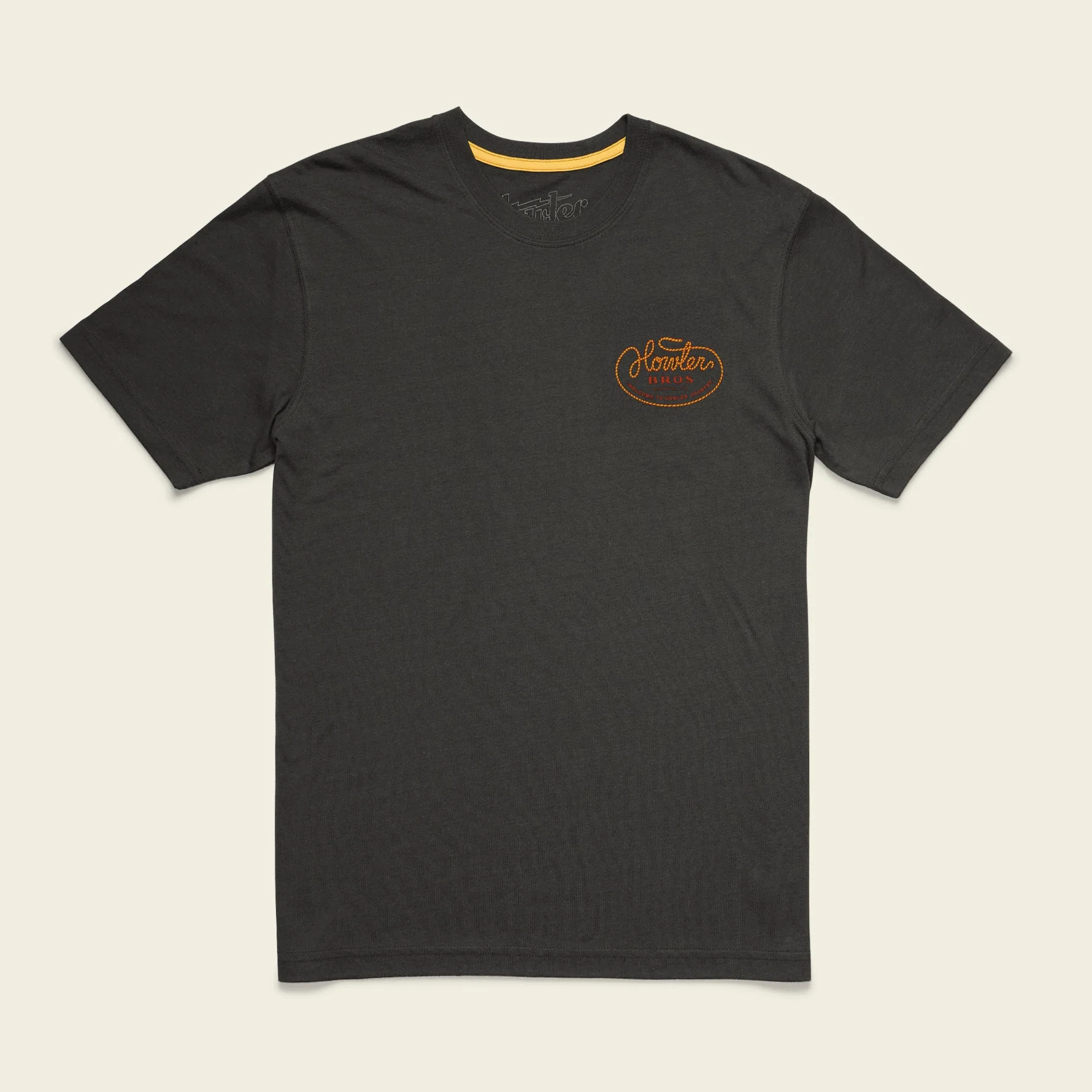 Howler Lasso T-Shirt - Antique Black - Image 3