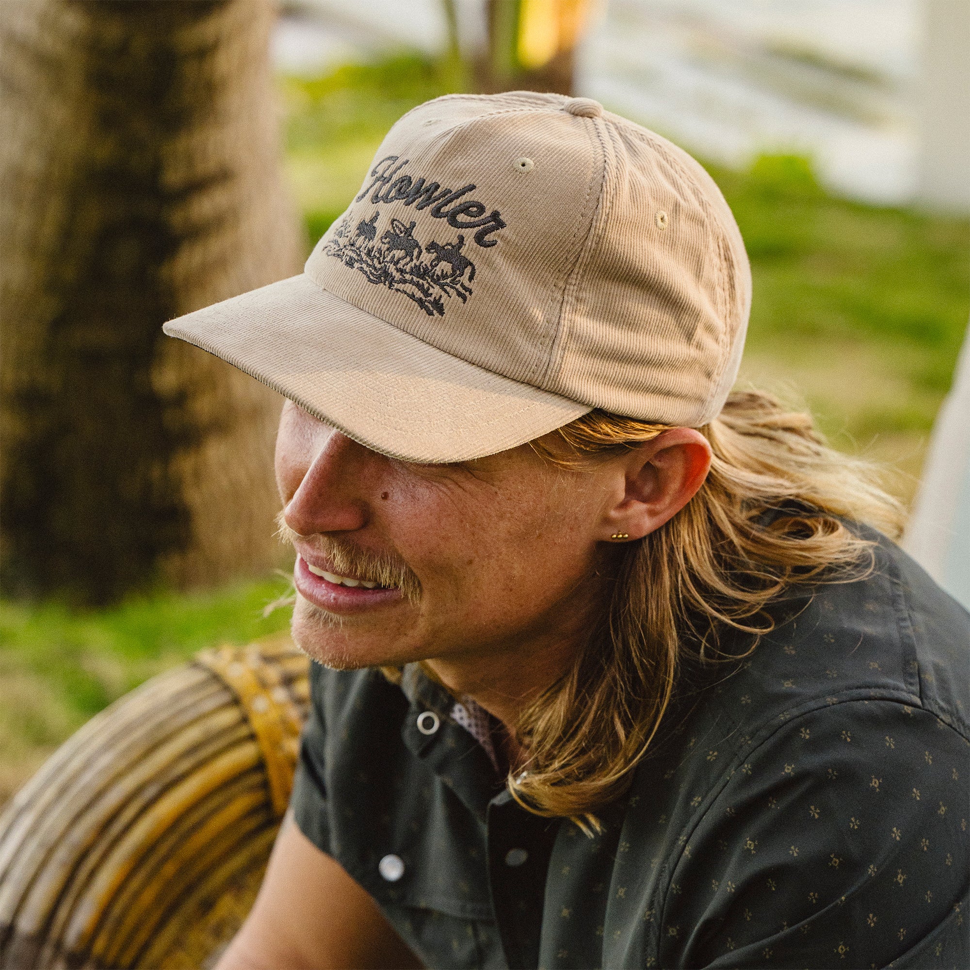 Howler Posse Standard Hat - Khaki Corduroy - Image 2