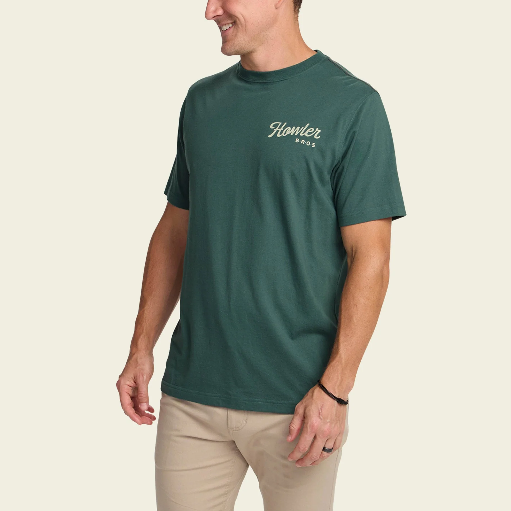 Howler Posse T-Shirt - Fern Green - Image 4