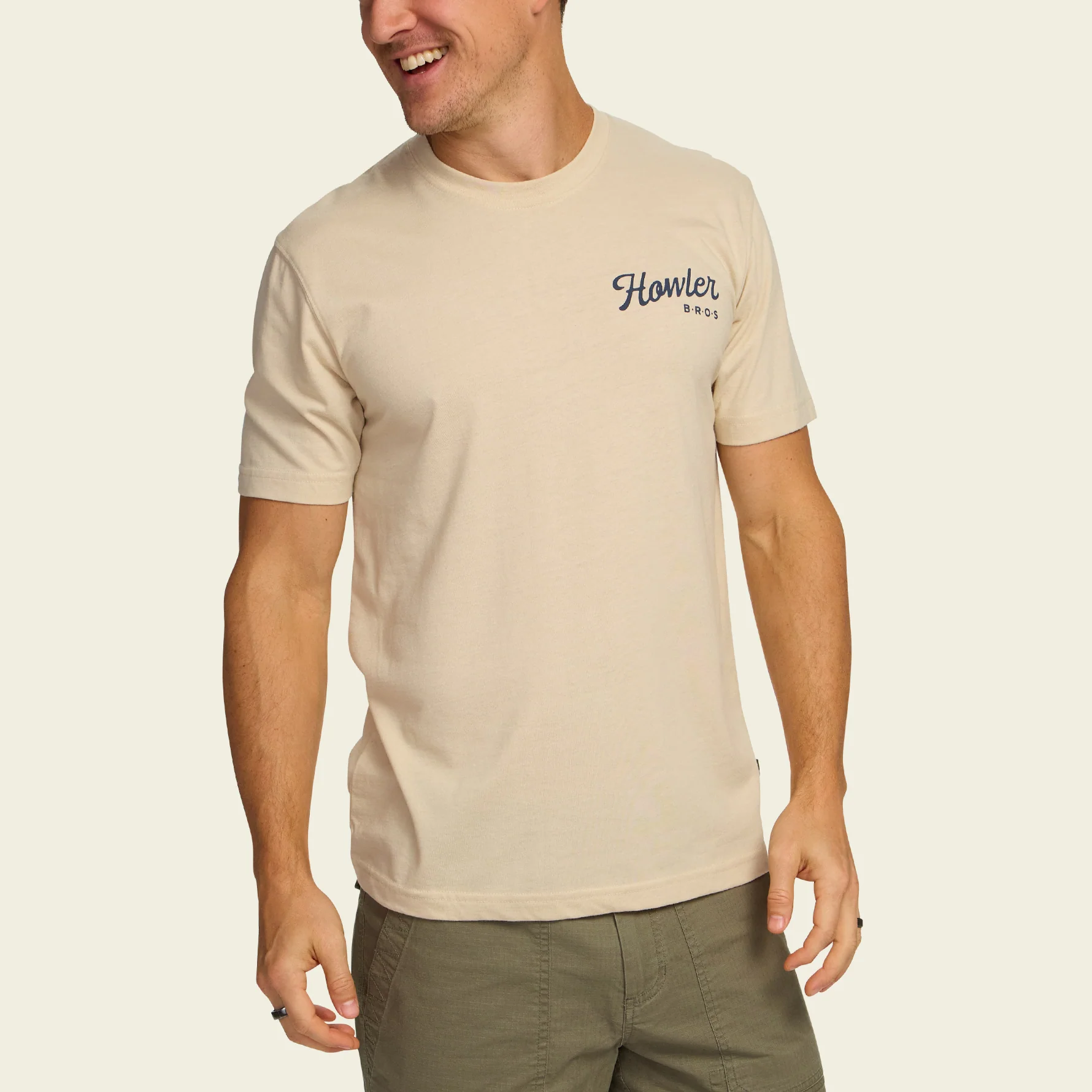 Howler Posse T-Shirt - Sand Heather - Image 4