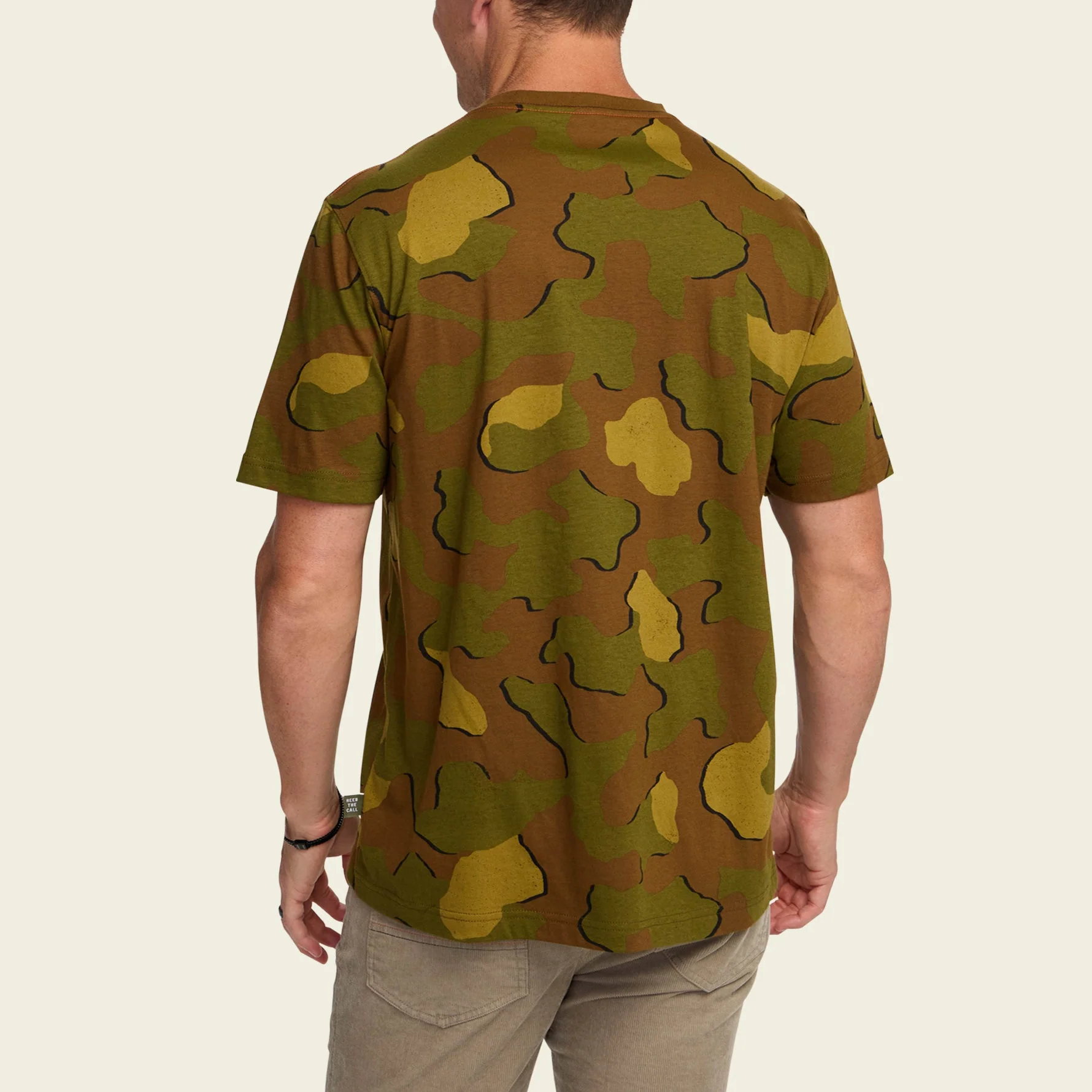 Howler Slab Cotton T-Shirt - Mimetico : Fatigue - Image 4