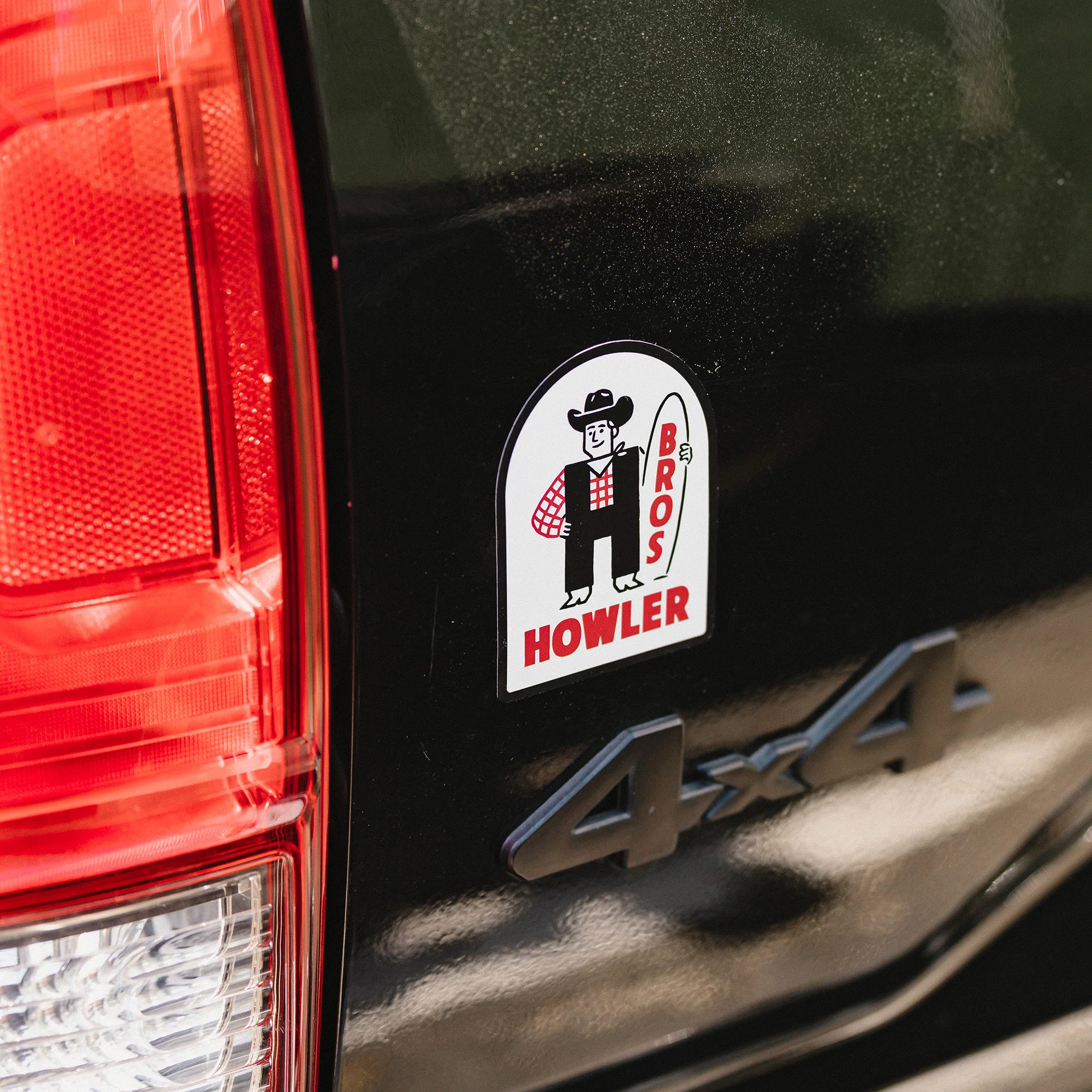 H-Man Western Wear Sticker - Image 2