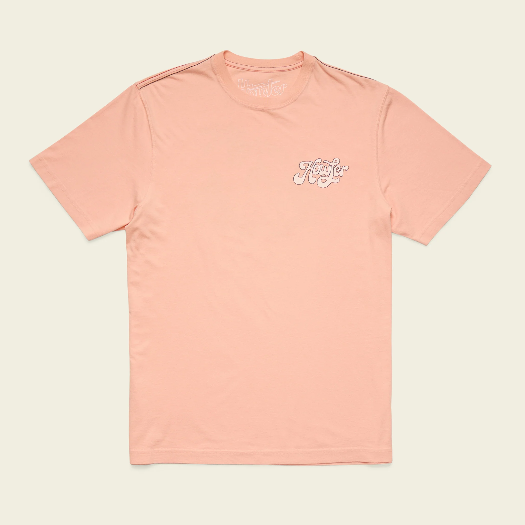 Irie Paradise Cotton T-Shirt - Coral - Image 3