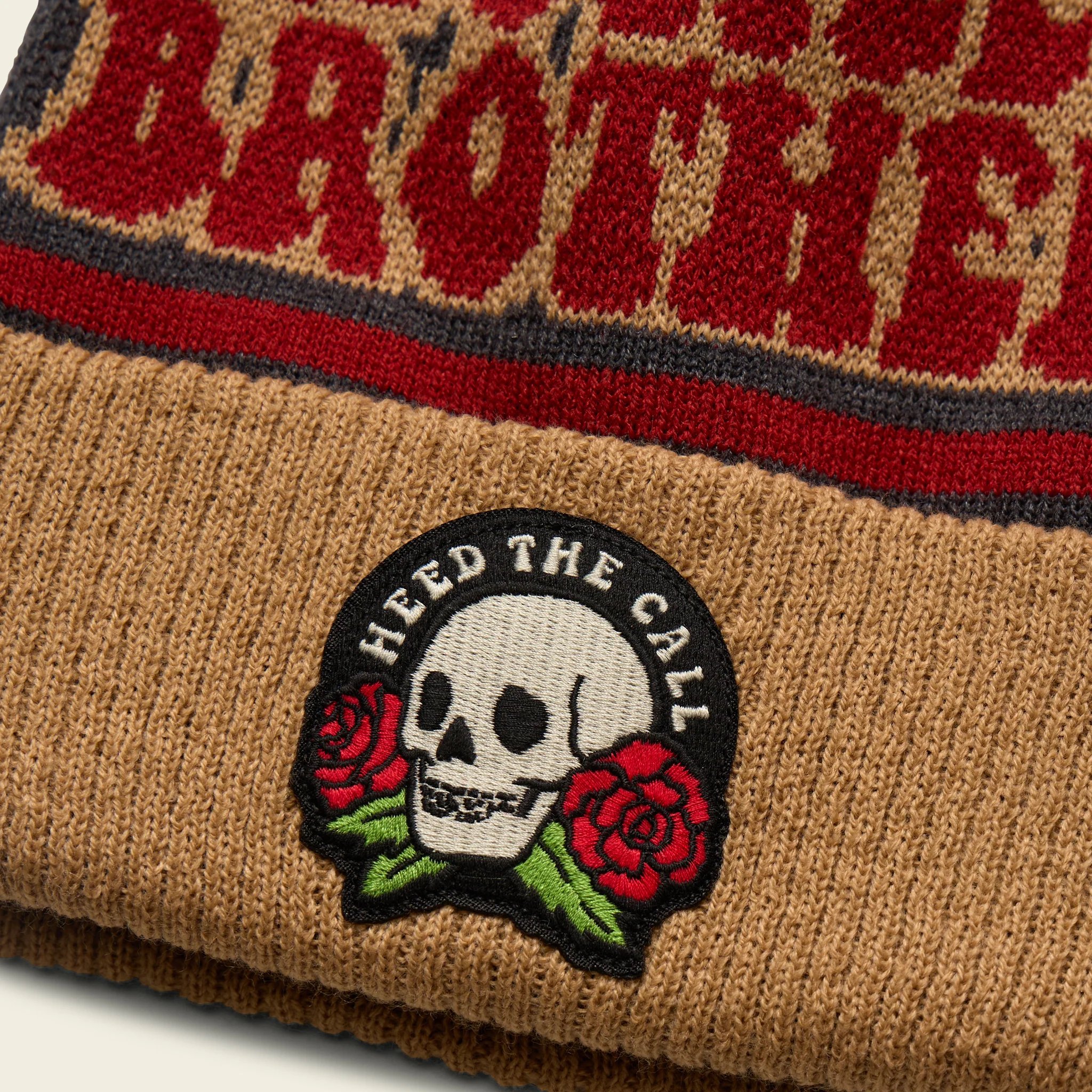 Skulls n’ Begonias Disco Beanie - HTC Patch - Image 3