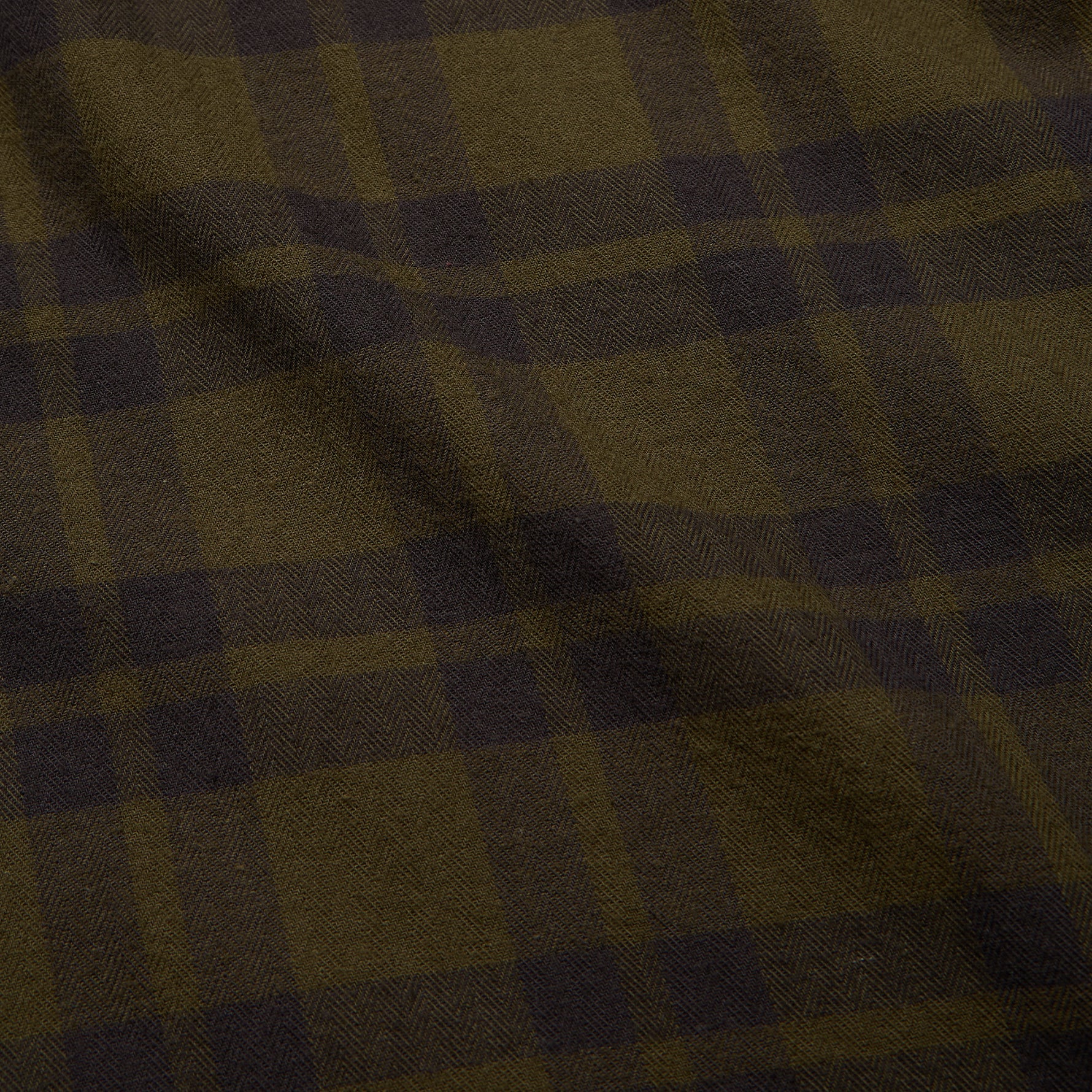 La Grange Lightweight Flannel - Cohen Plaid : Dark Olive - Image 7