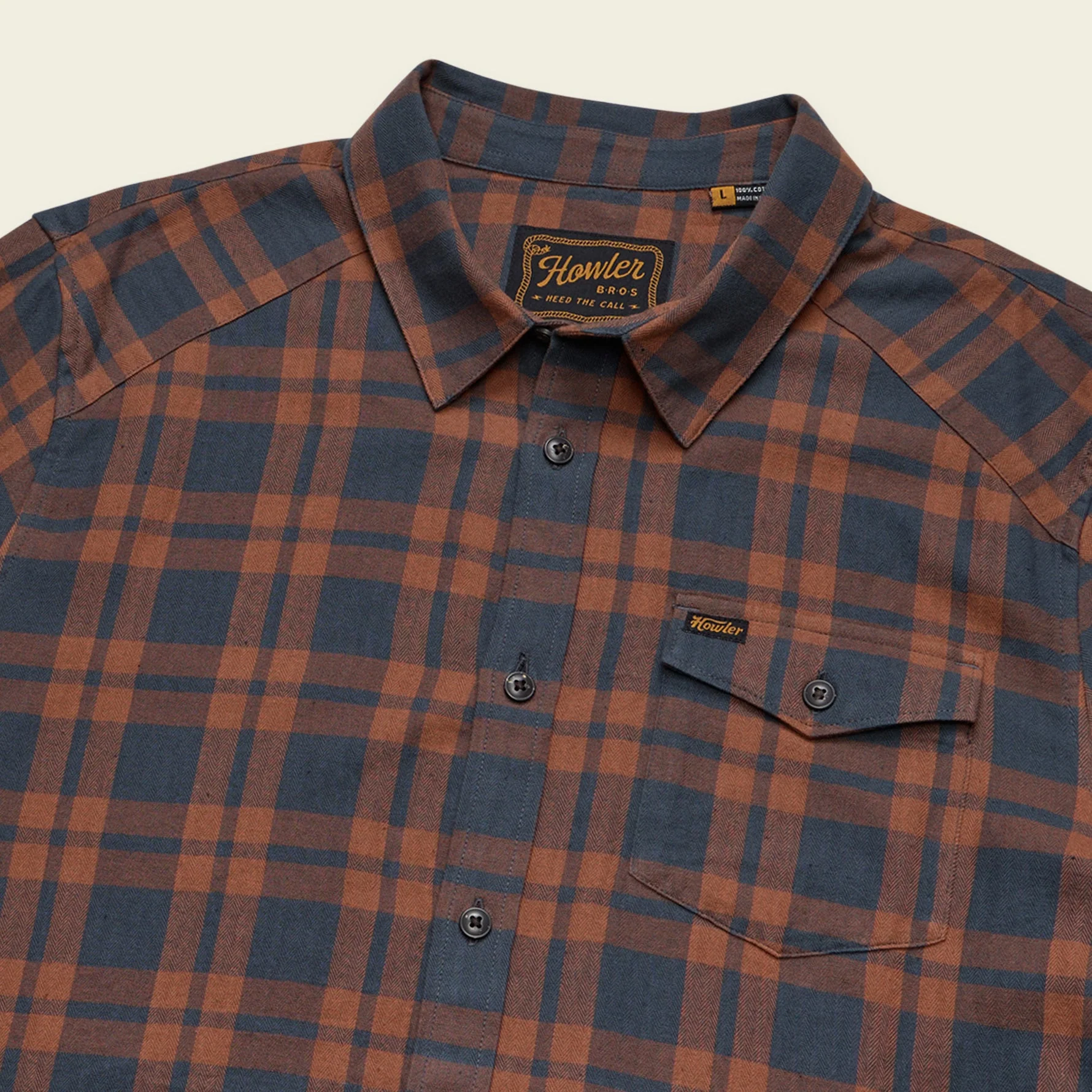 La Grange Lightweight Flannel - Cohen Plaid : Stargazer - Image 3