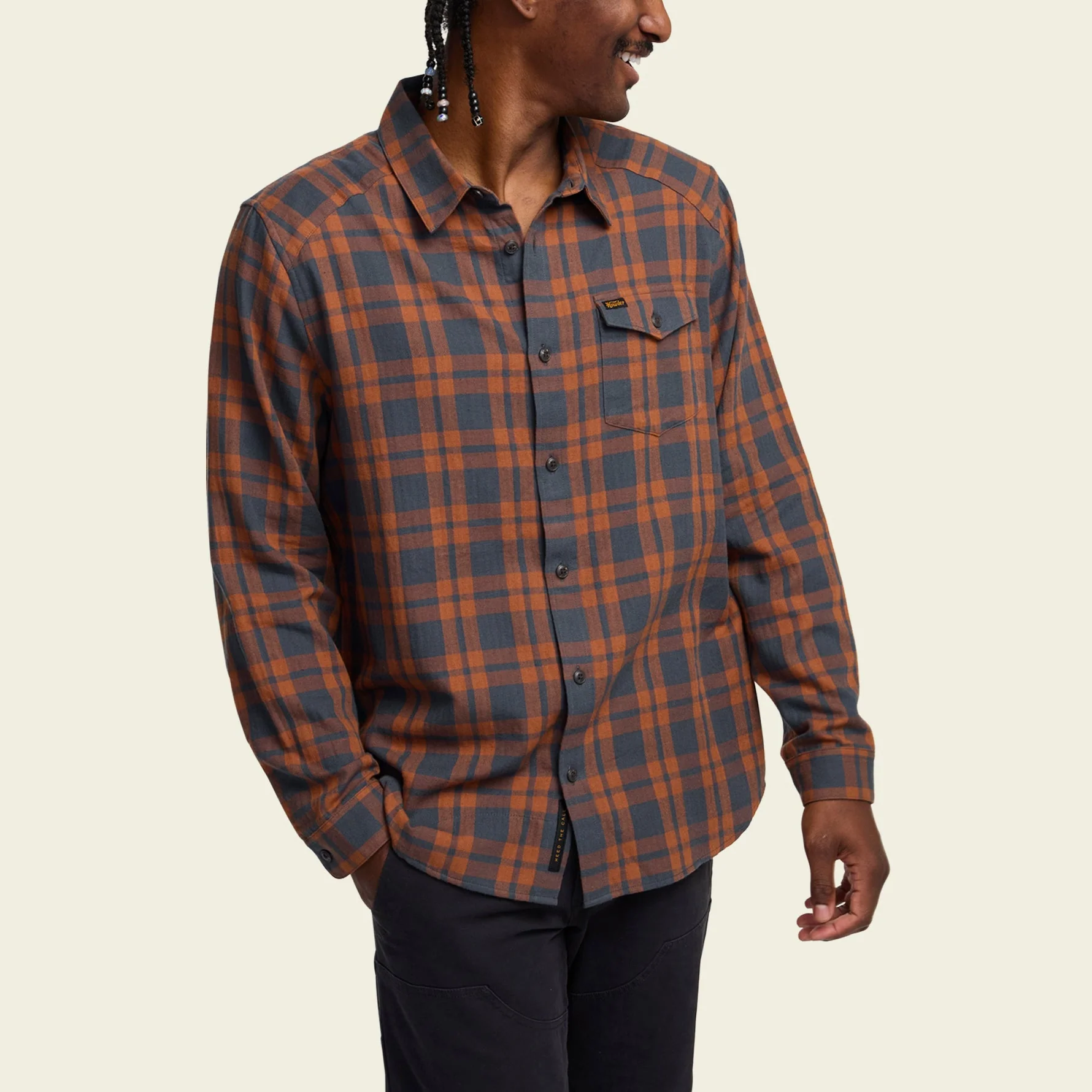 La Grange Lightweight Flannel - Cohen Plaid : Stargazer - Image 4