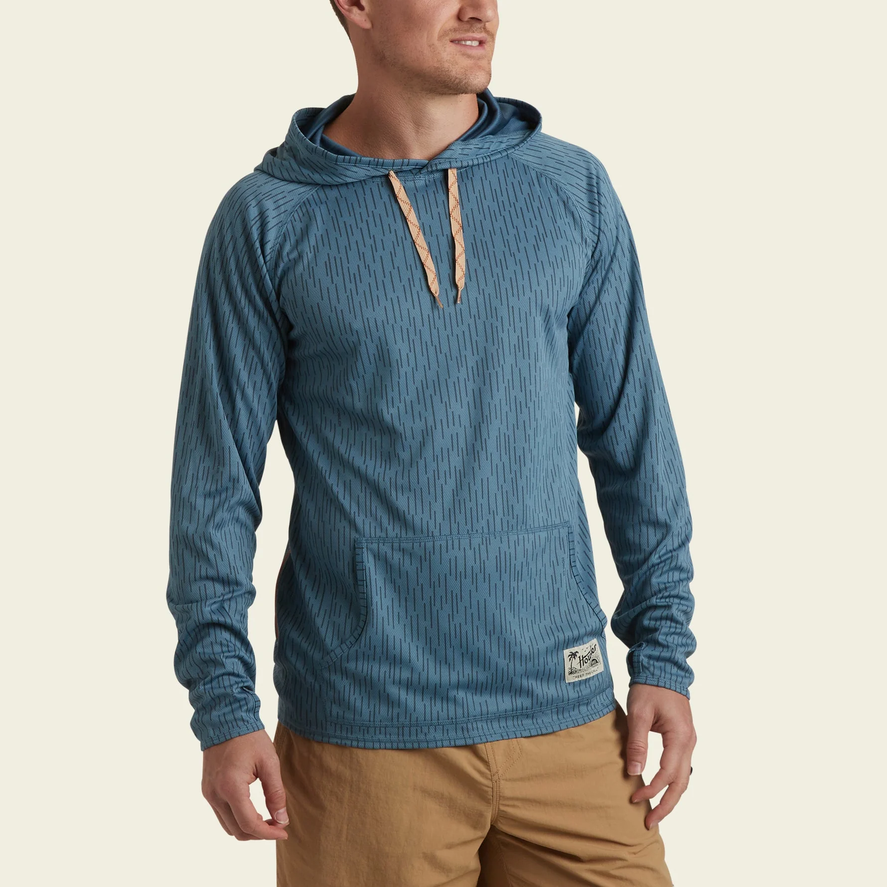 Loggerhead Hoodie - Deluge Camo : Pacific Blue - Image 3
