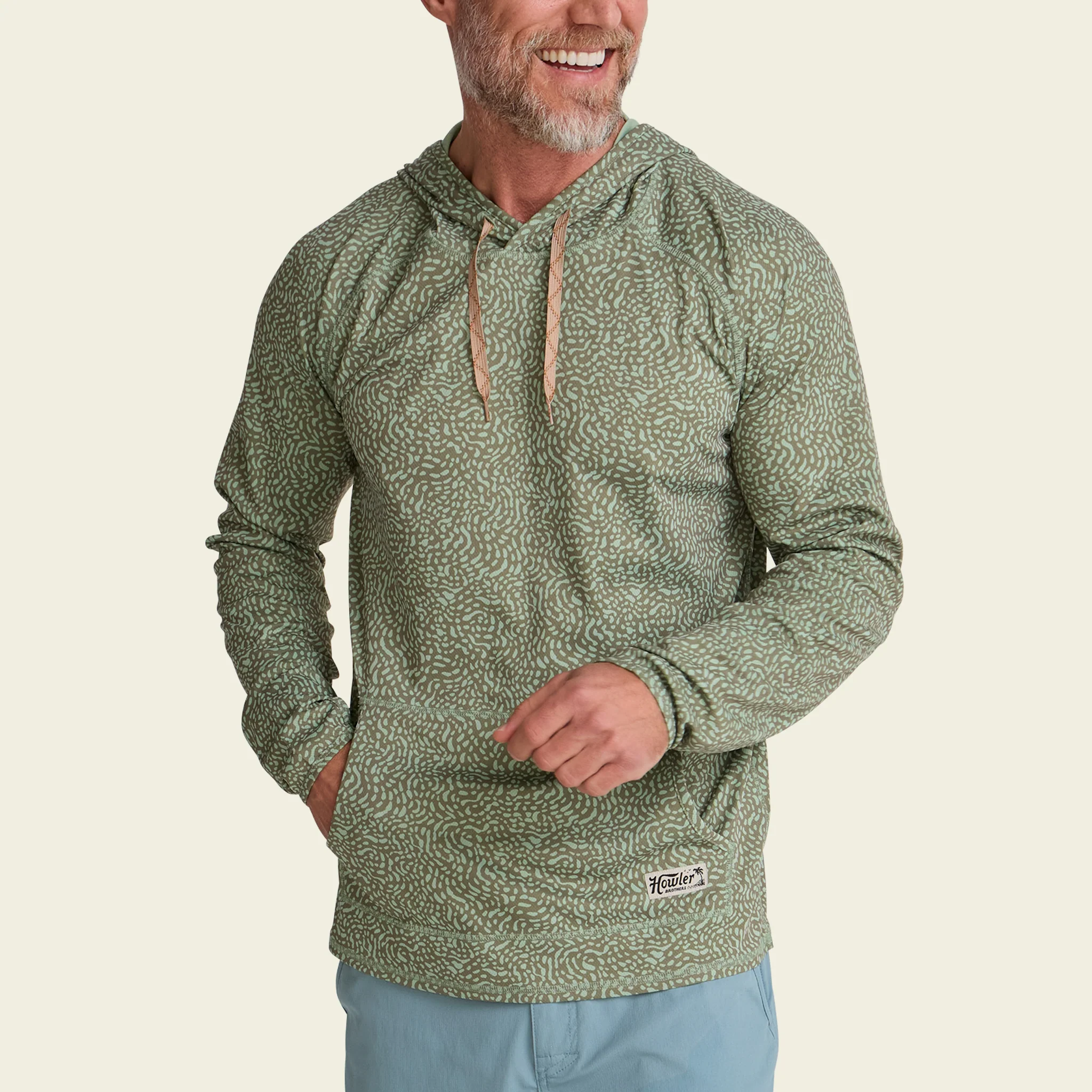 Loggerhead Hoodie - Pond Patterns : Mermaid - Image 4