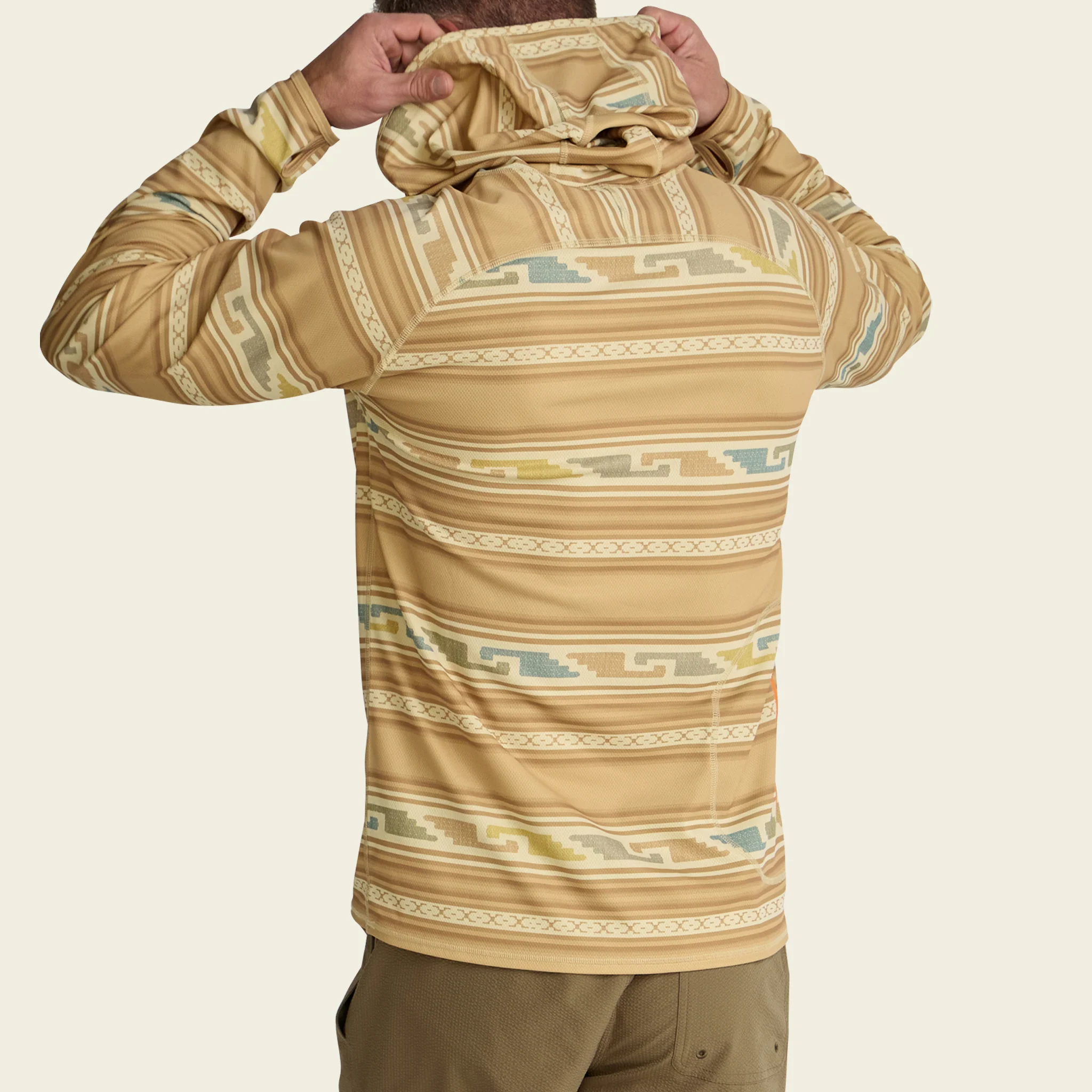 Loggerhead Hoodie - Temple Tracks : Camel - Image 6