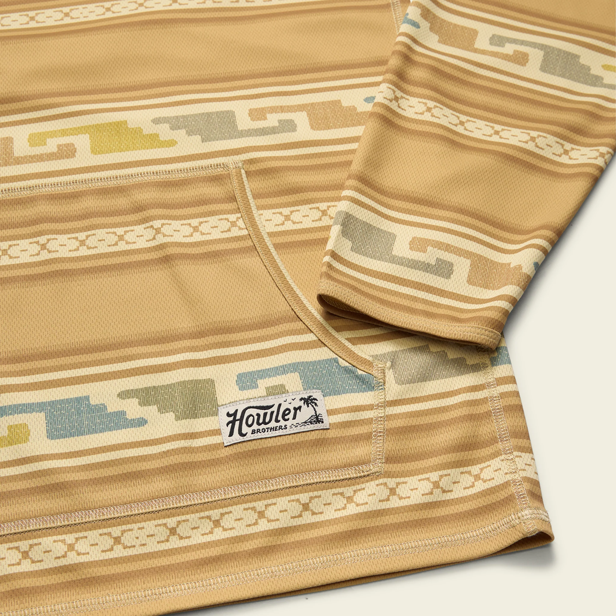 Loggerhead Hoodie - Temple Tracks : Camel - Image 7