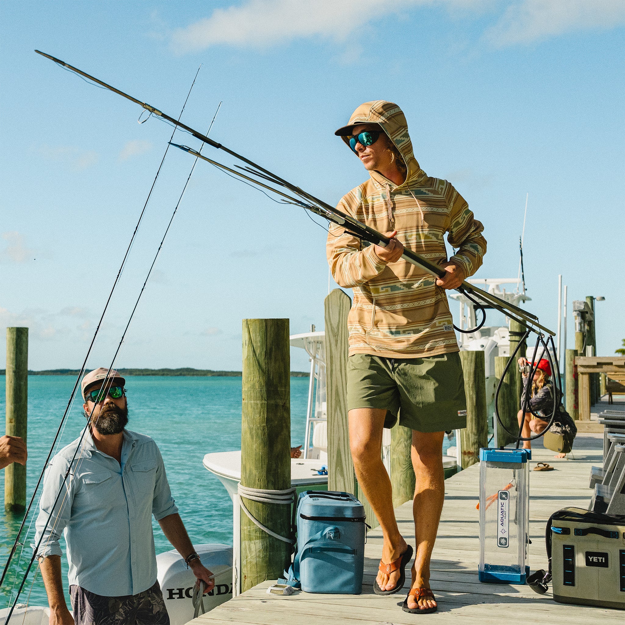 Loggerhead Hoodie - Temple Tracks : Camel - Image 8