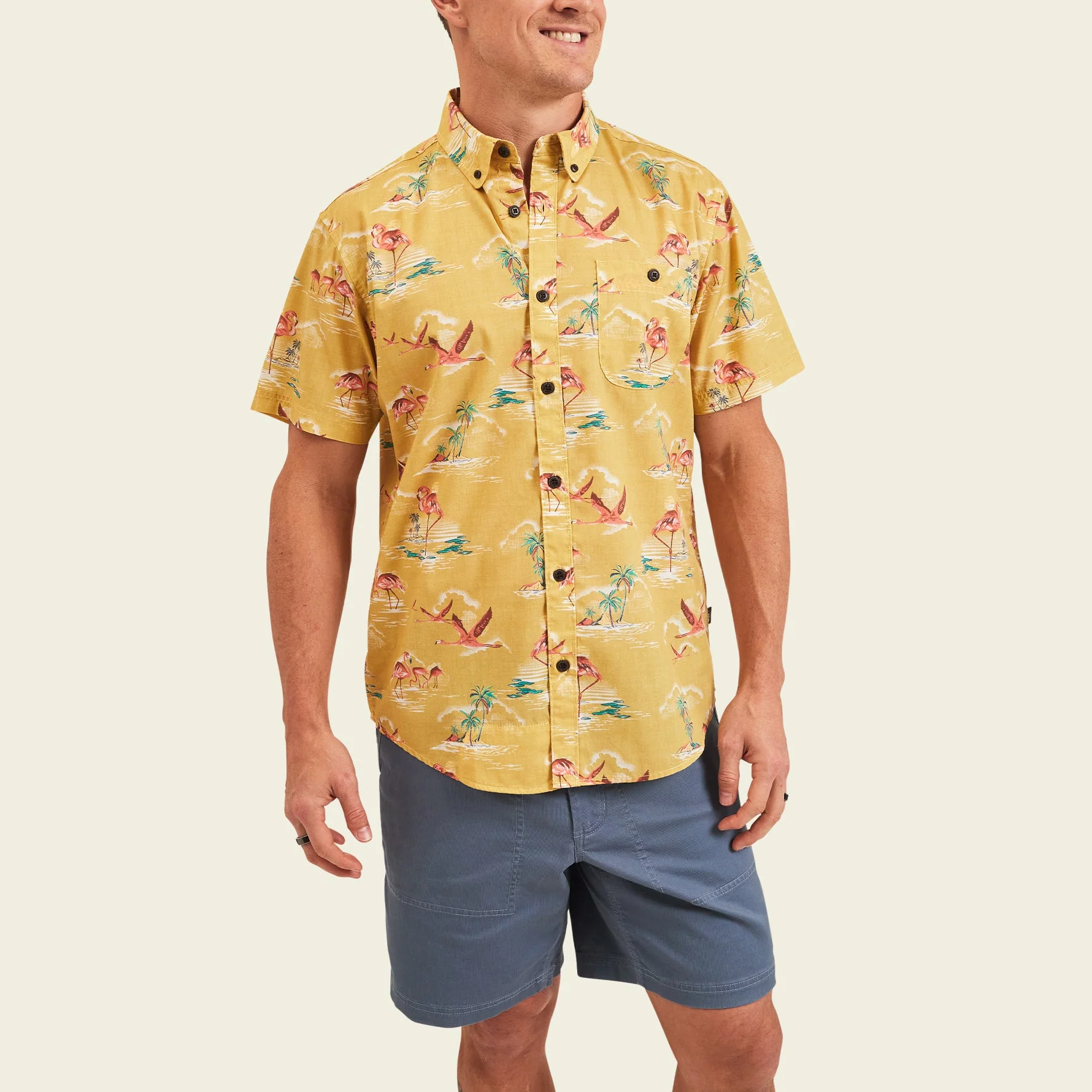 Mansfield Shirt - Flamingos - Image 4