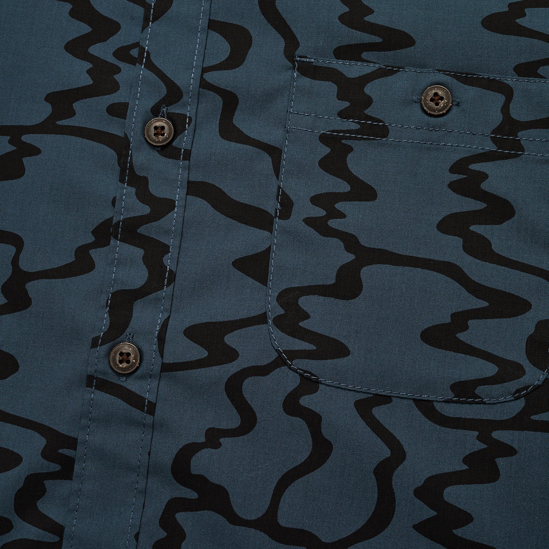 Mansfield Shirt - Ocean Motion : Oil Slick - Image 3