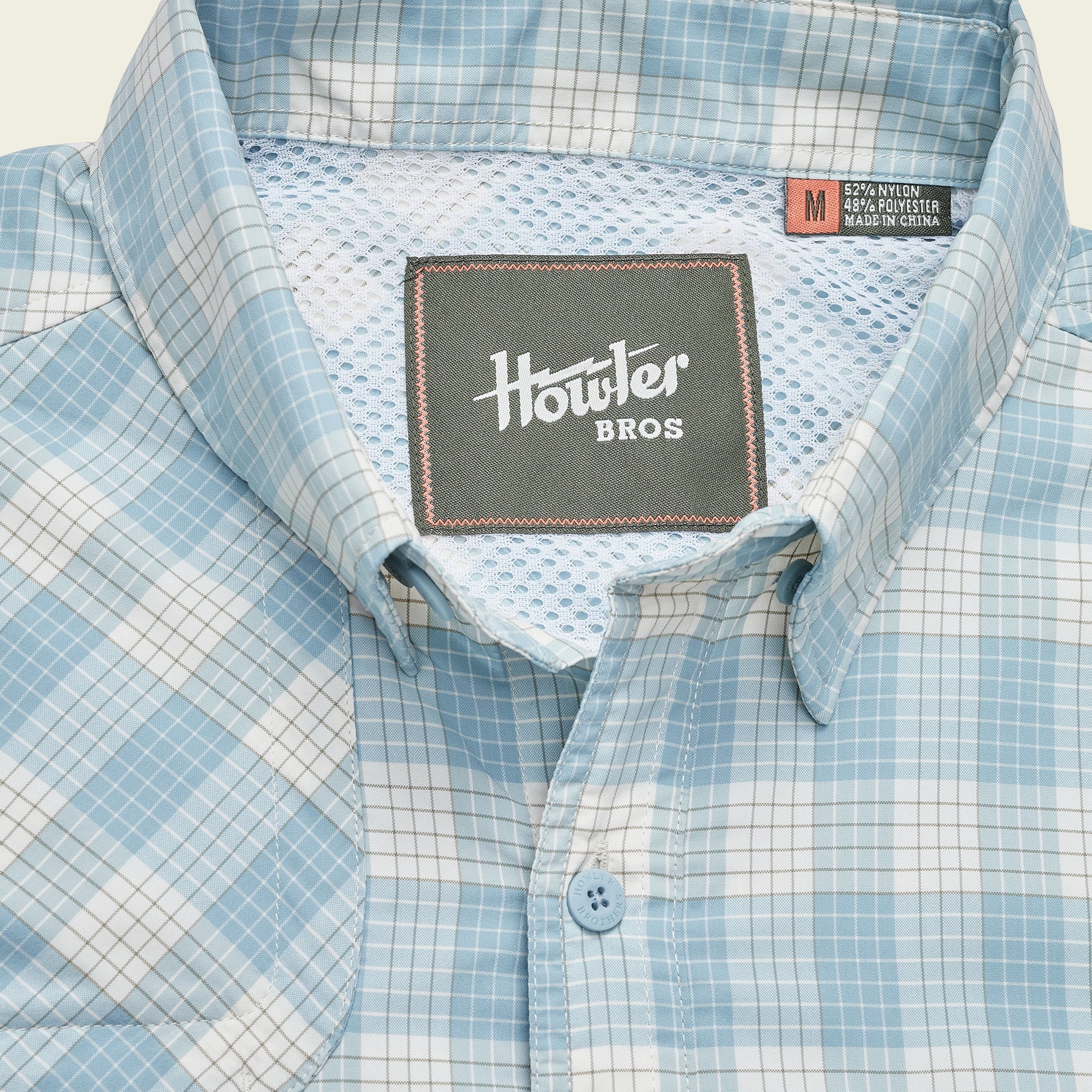 Matagorda Longsleeve Shirt - Landon Plaid : Summer Sky - Image 7