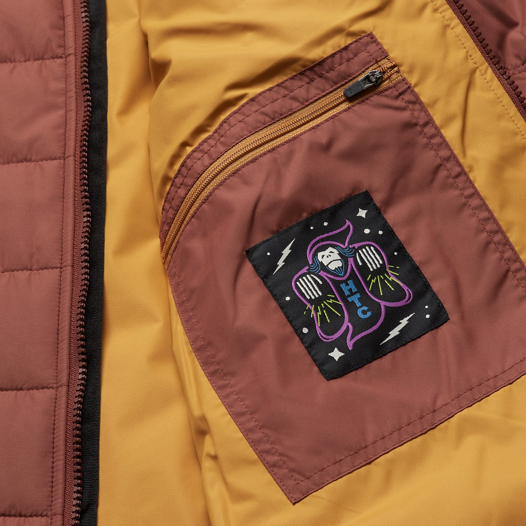Merlin Jacket - Cherrywood / Olivetree - Image 4