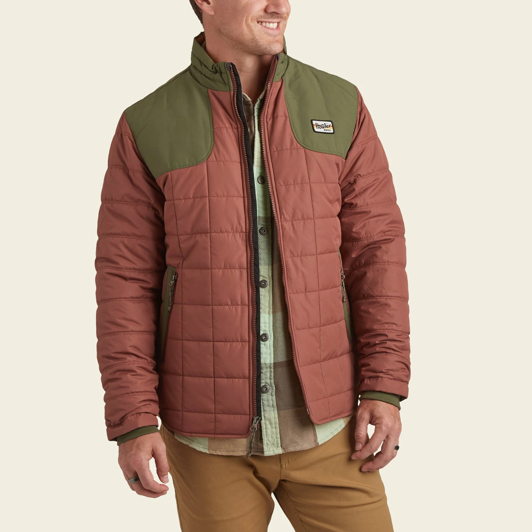 Merlin Jacket - Cherrywood / Olivetree - Image 5