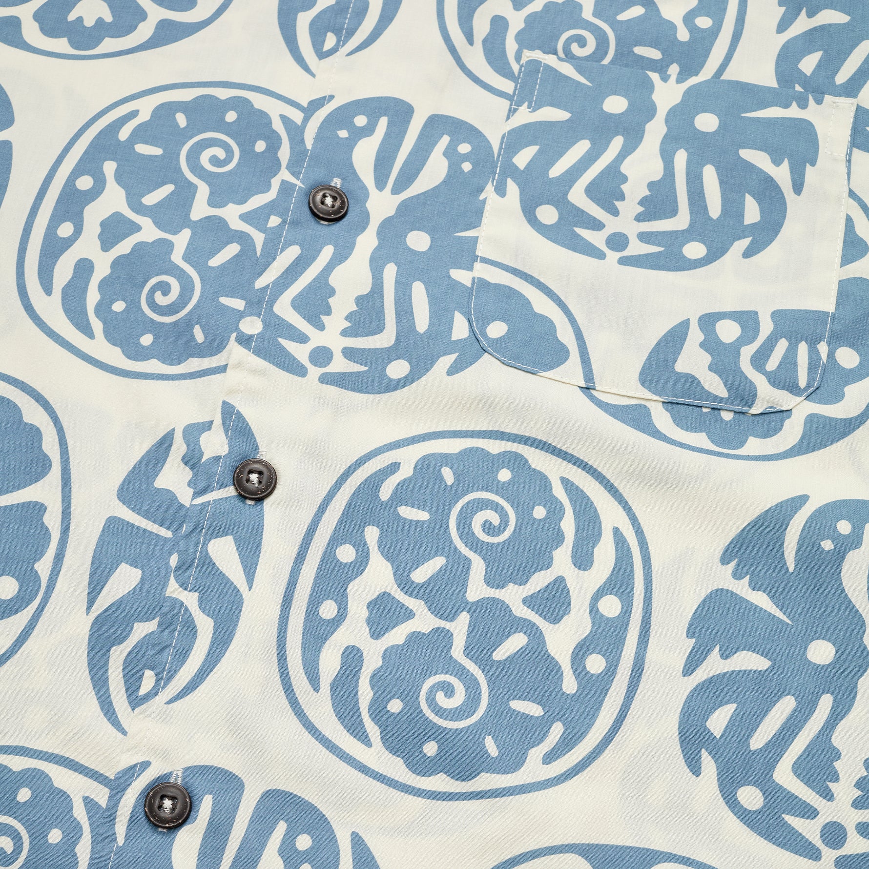 Monoloha Shirt - Sea Idols : Bone White - Image 3