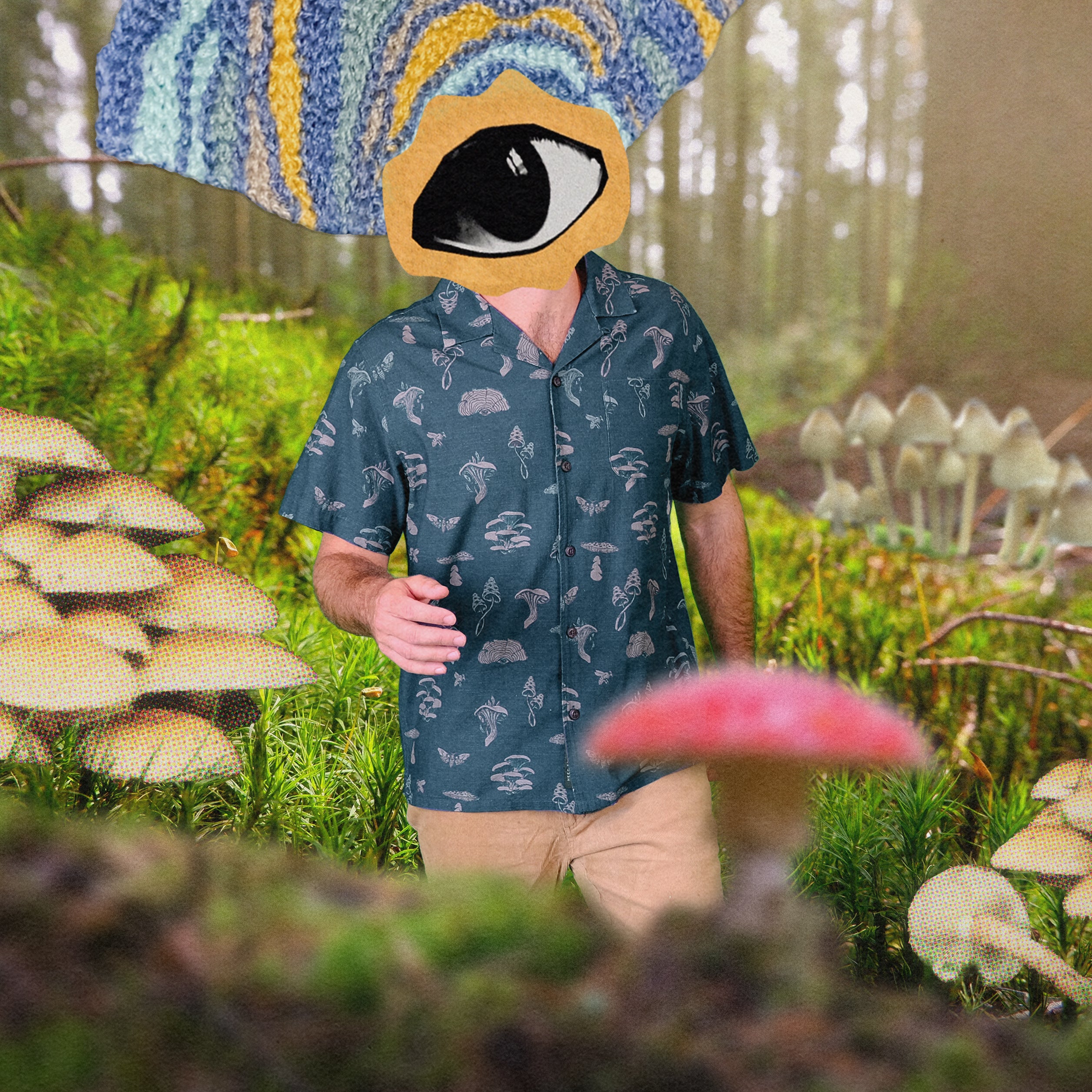 Monoloha Shirt - Floating Fungi : Stargazer - Image 2