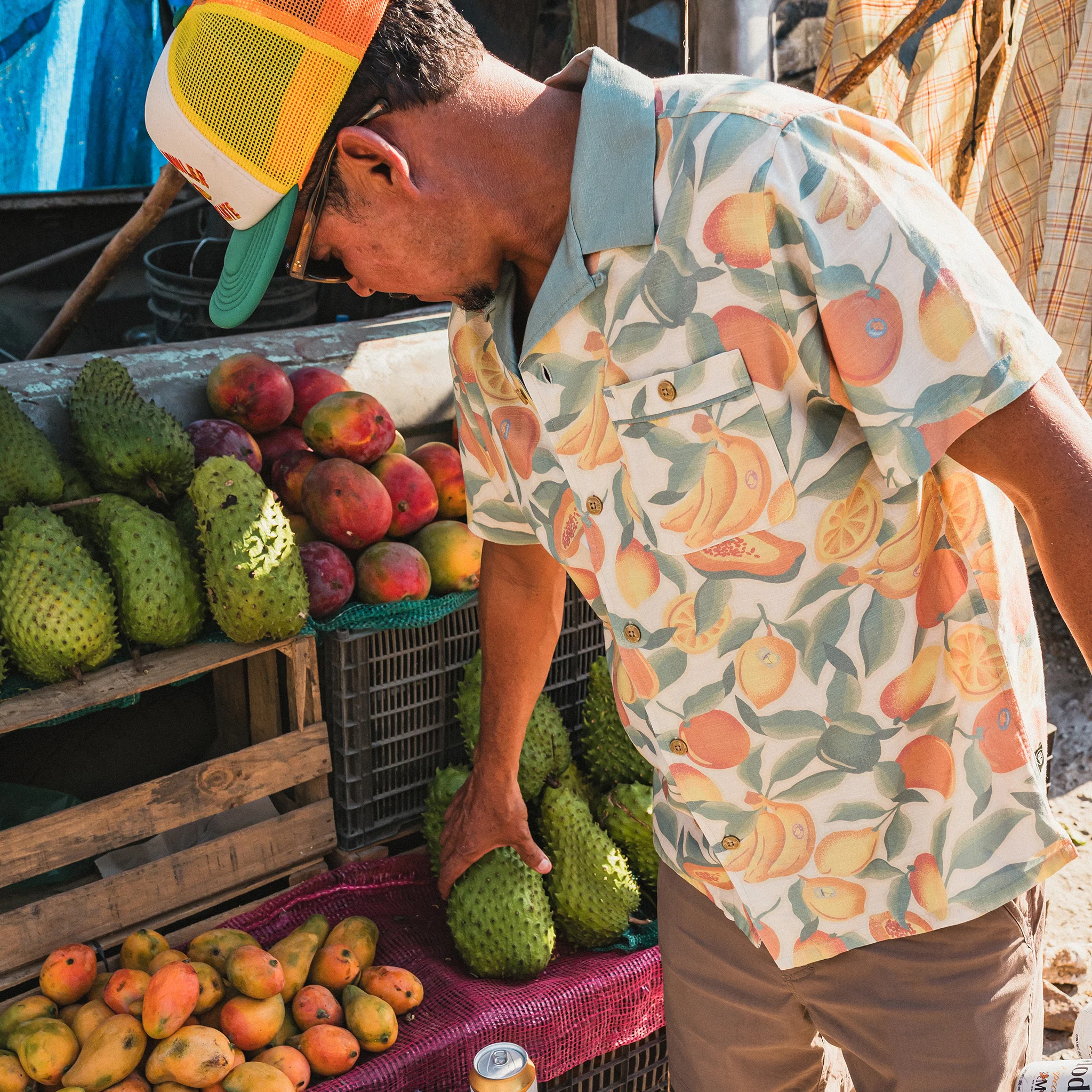 Frutería Monoloha Shirt - Delicias : Sand - Image 8
