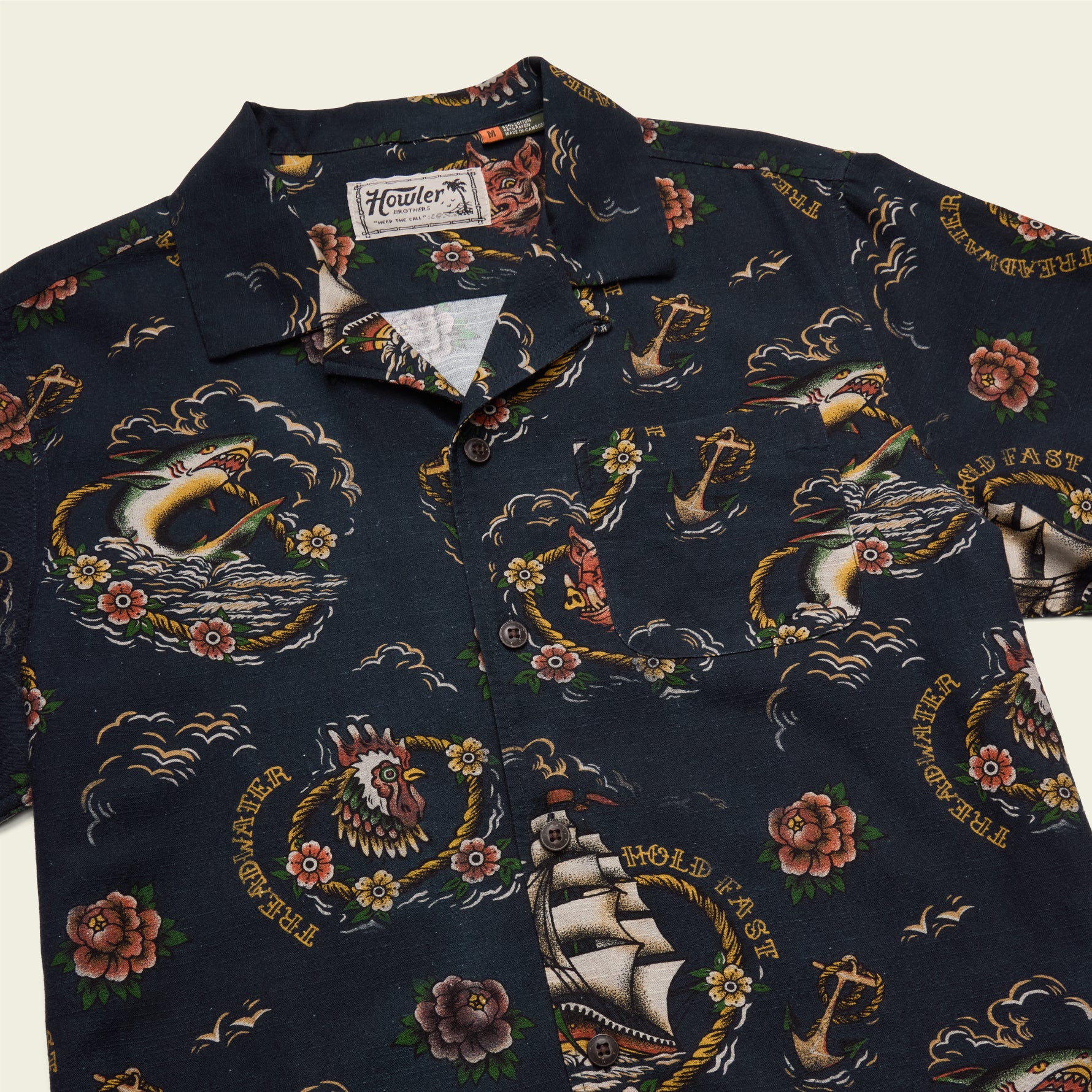 HFTTMM Monoloha Shirt - Sea Spell : Deep Ocean - Image 3