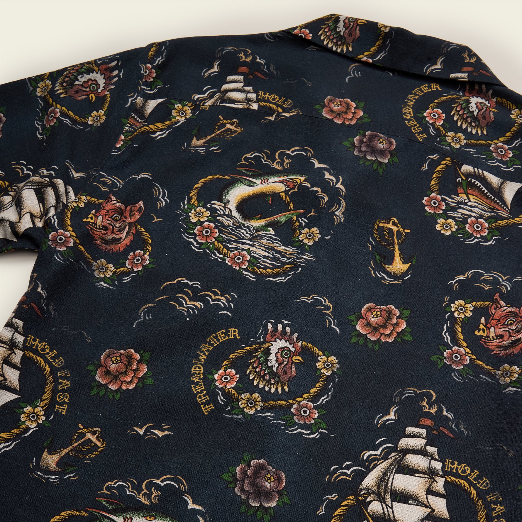 HFTTMM Monoloha Shirt - Sea Spell : Deep Ocean - Image 6