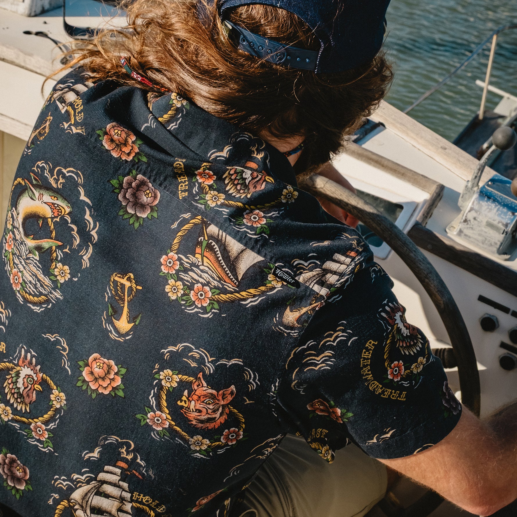 HFTTMM Monoloha Shirt - Sea Spell : Deep Ocean - Image 8
