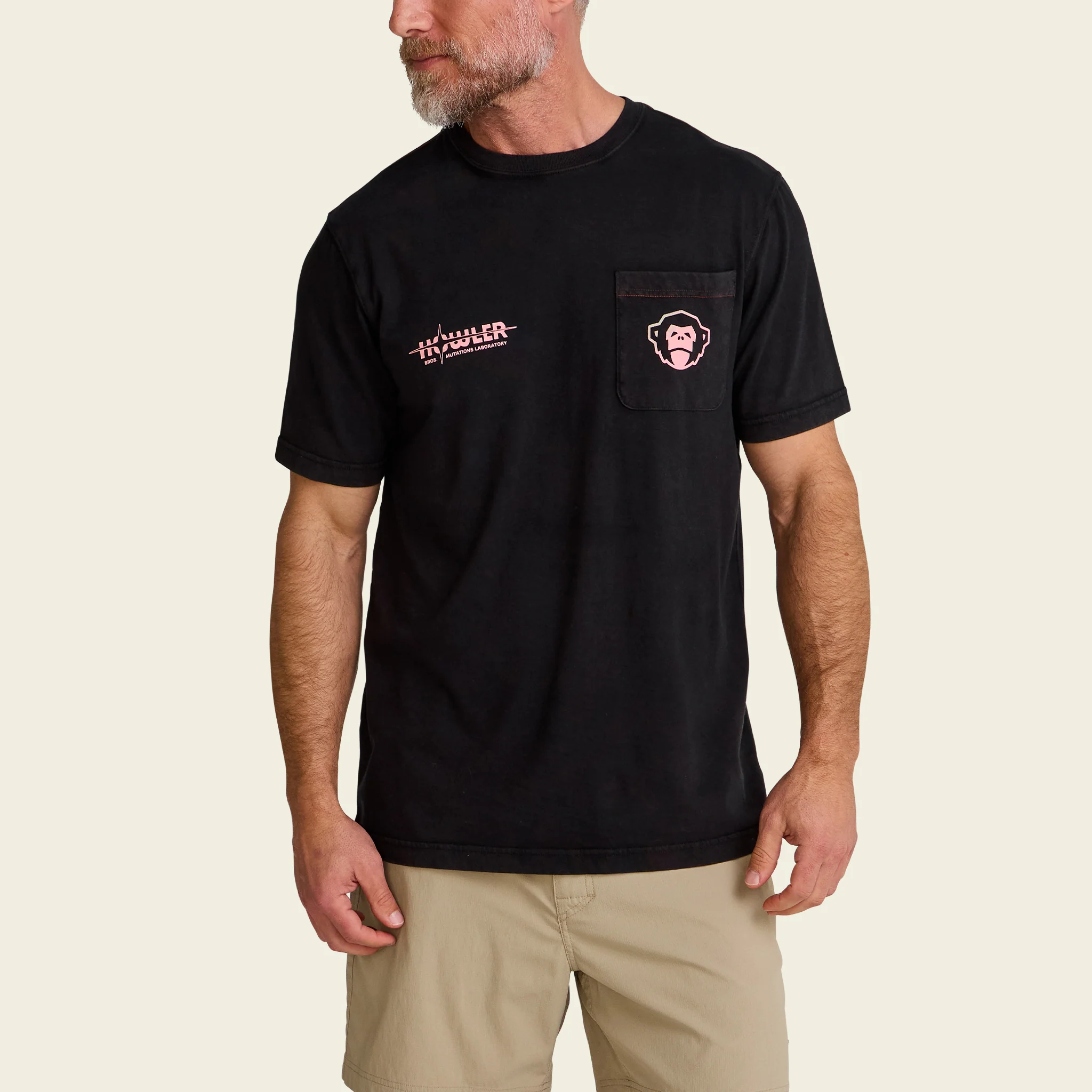 Mutations Laboratory Cotton Pocket T-Shirt - Black - Image 4