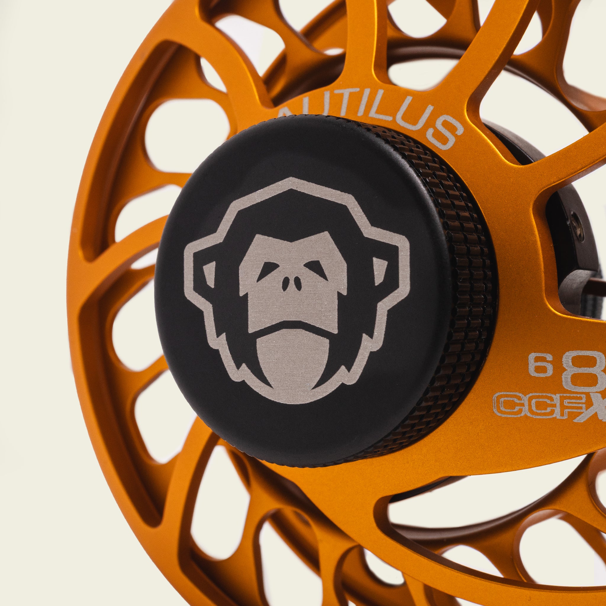 Nautilus Reel CCFX2 6/8  - El Mono : Howler Electric Orange - Image 2