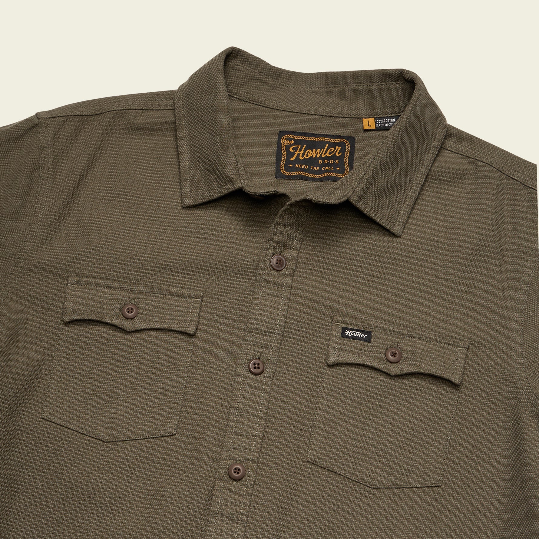 Novato Shirt - Drab Olive - Image 3