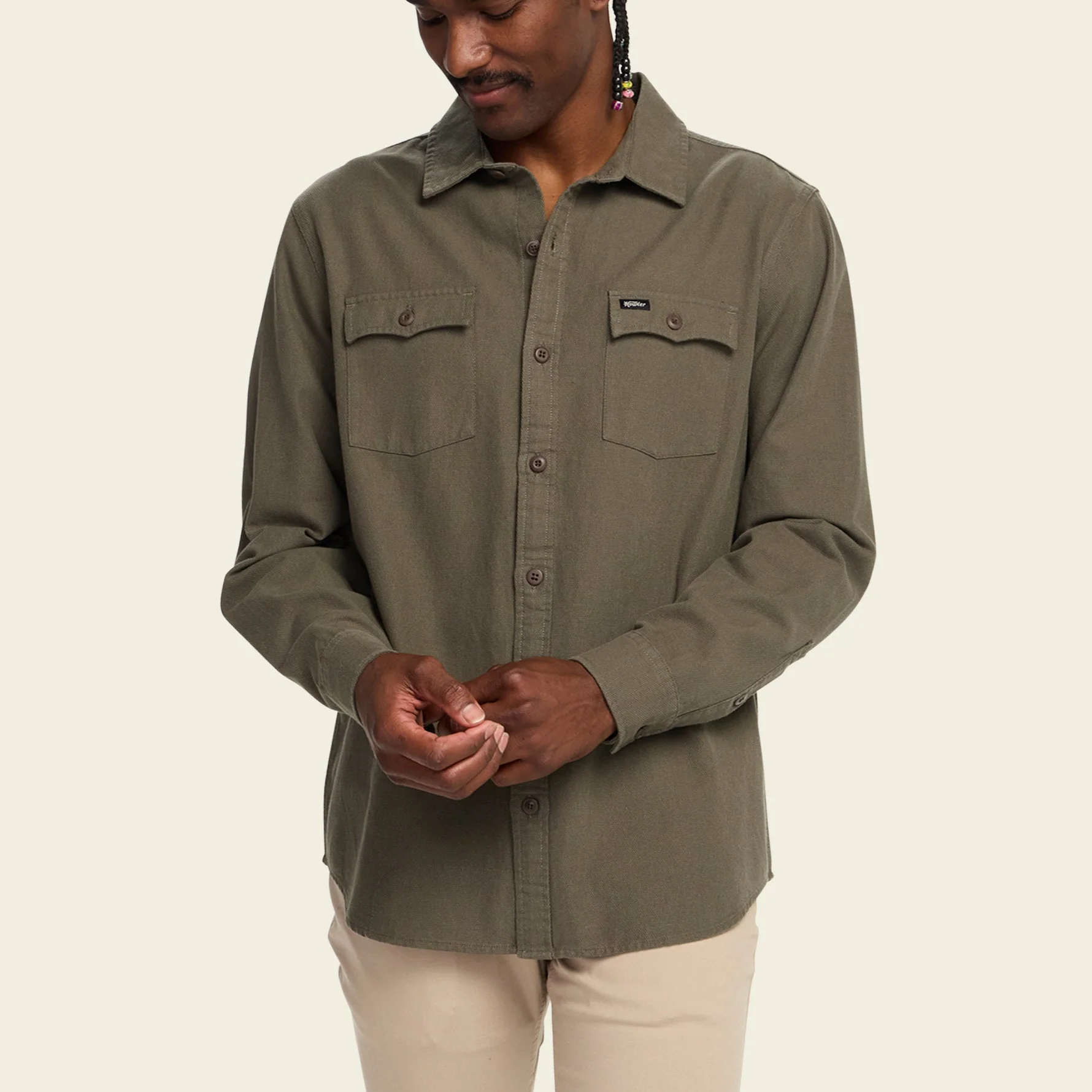 Novato Shirt - Drab Olive - Image 4