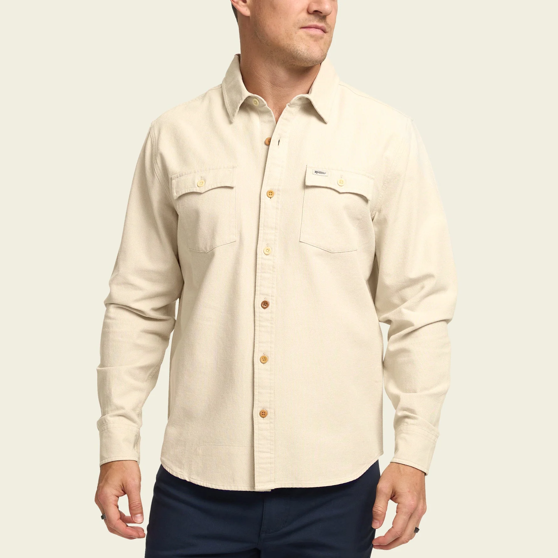 Novato Shirt - Oatmeal - Image 4