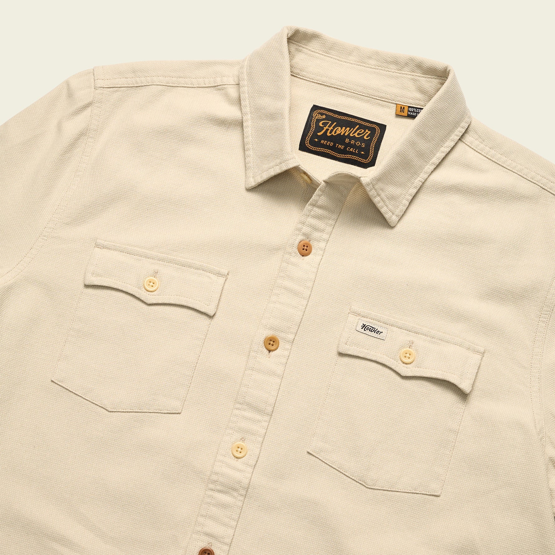 Novato Shirt - Oatmeal - Image 7