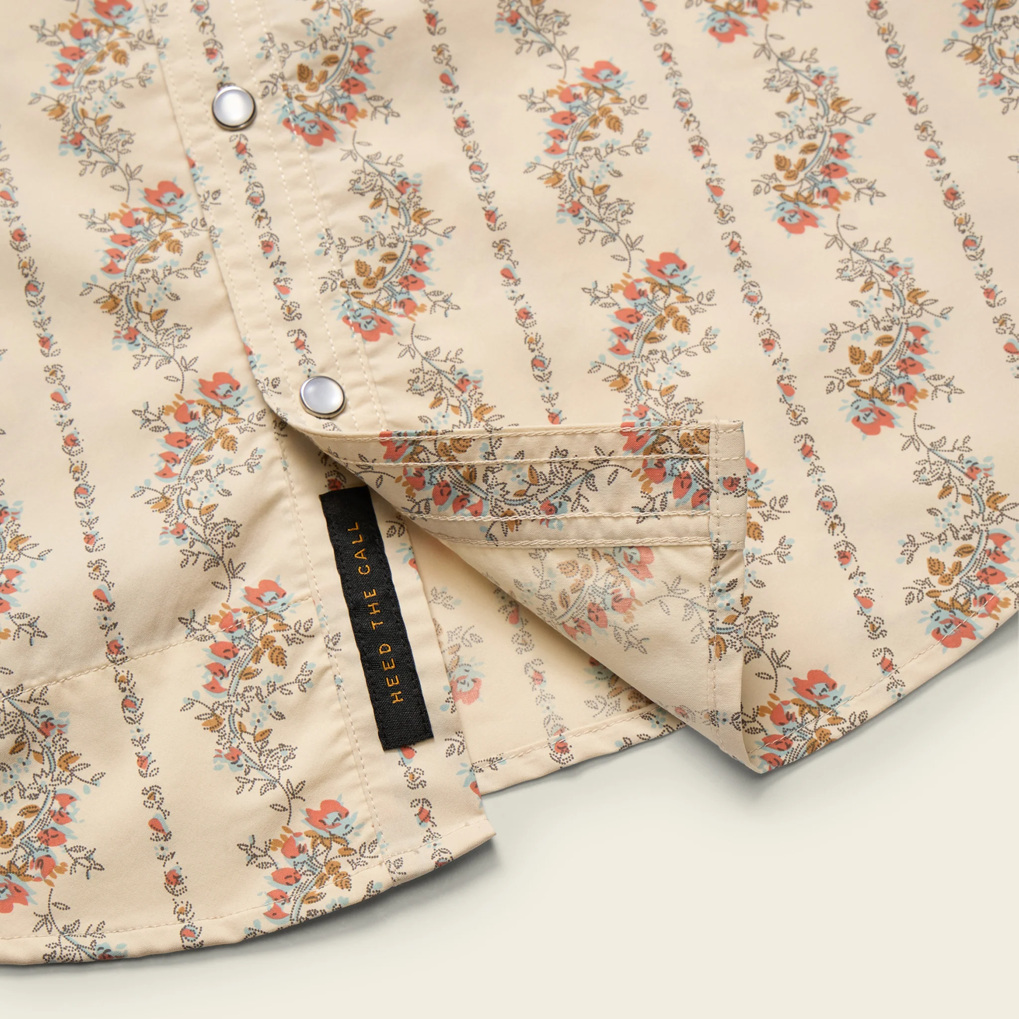 Open Country Tech Shirt - Grampa's Curtains : Natural - Image 5
